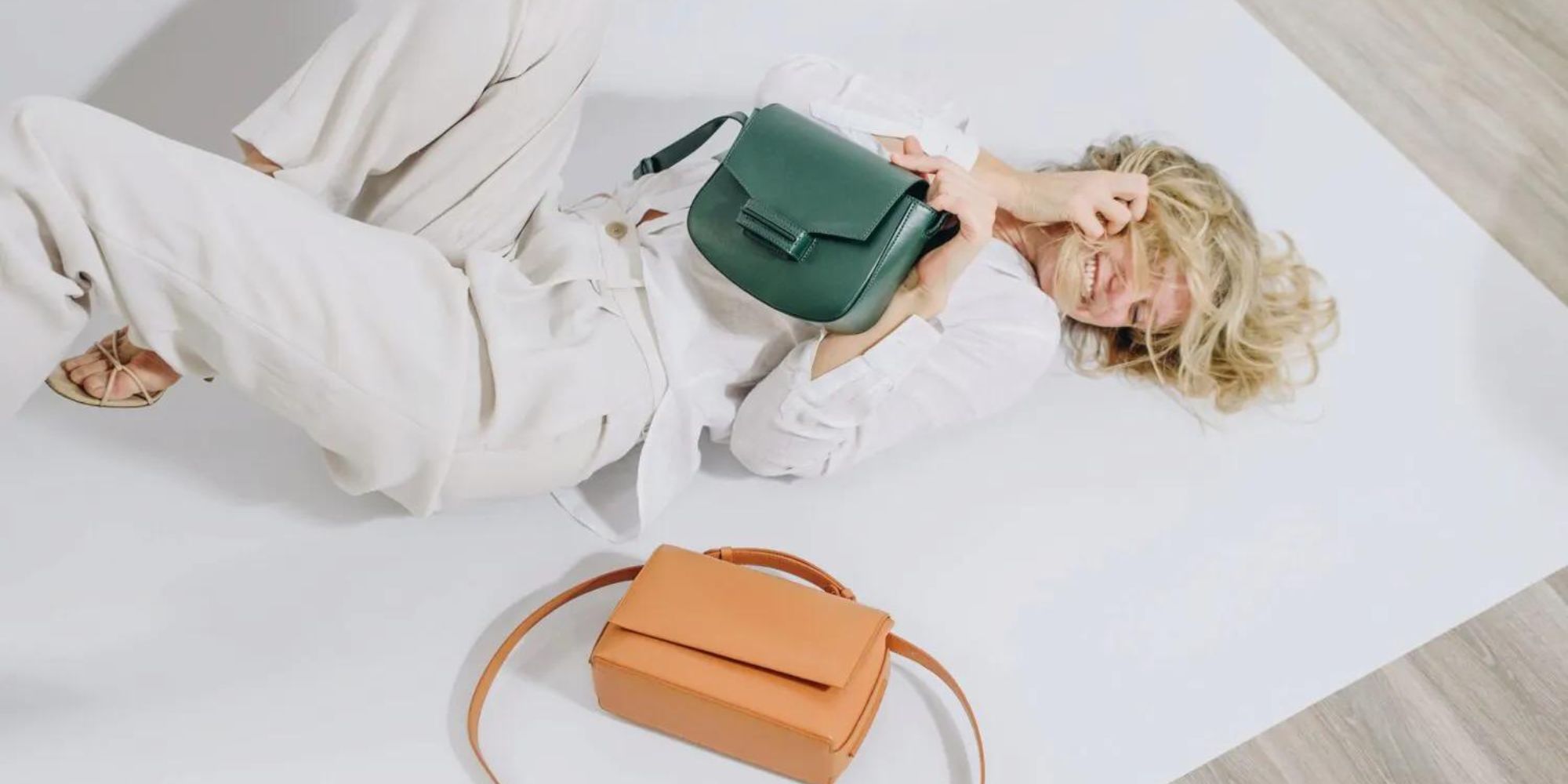 Vegan leather handbags by Luxtra.