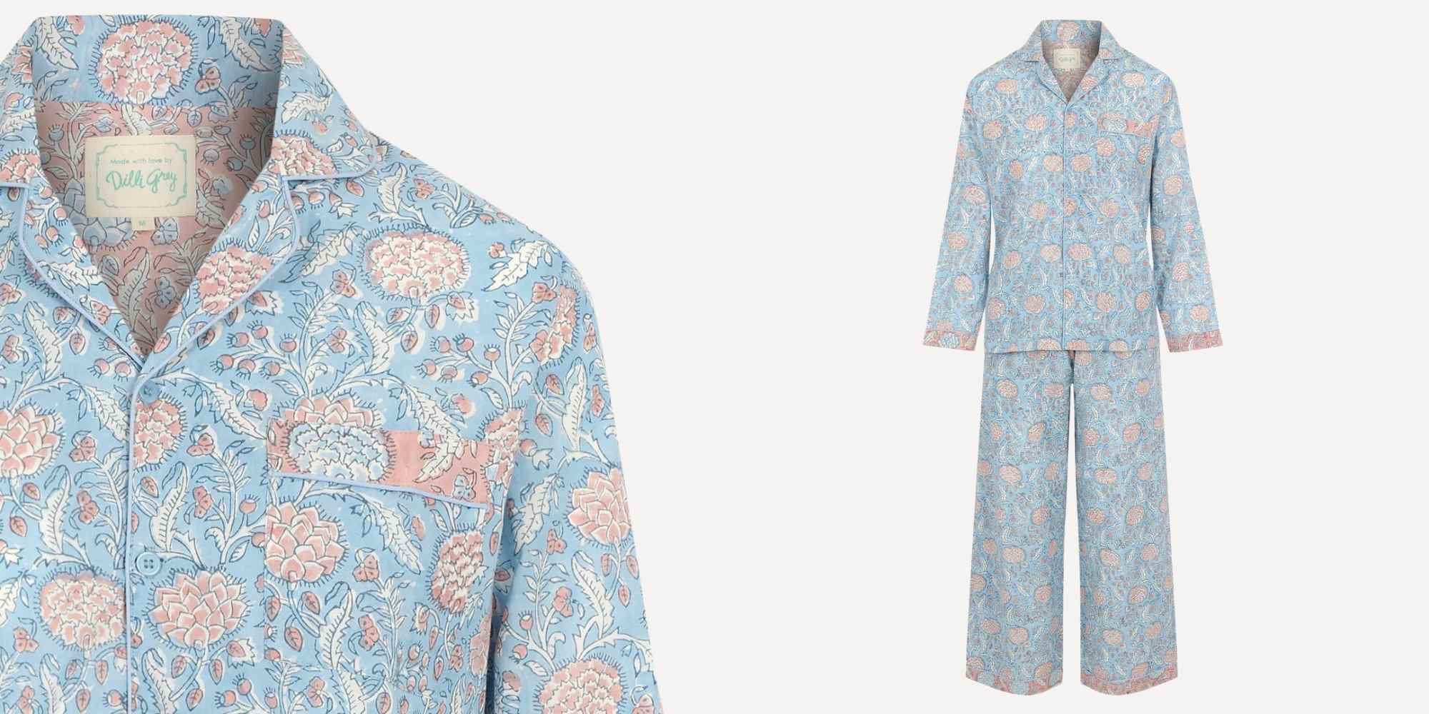 Printed pyjamas from Dilli Grey