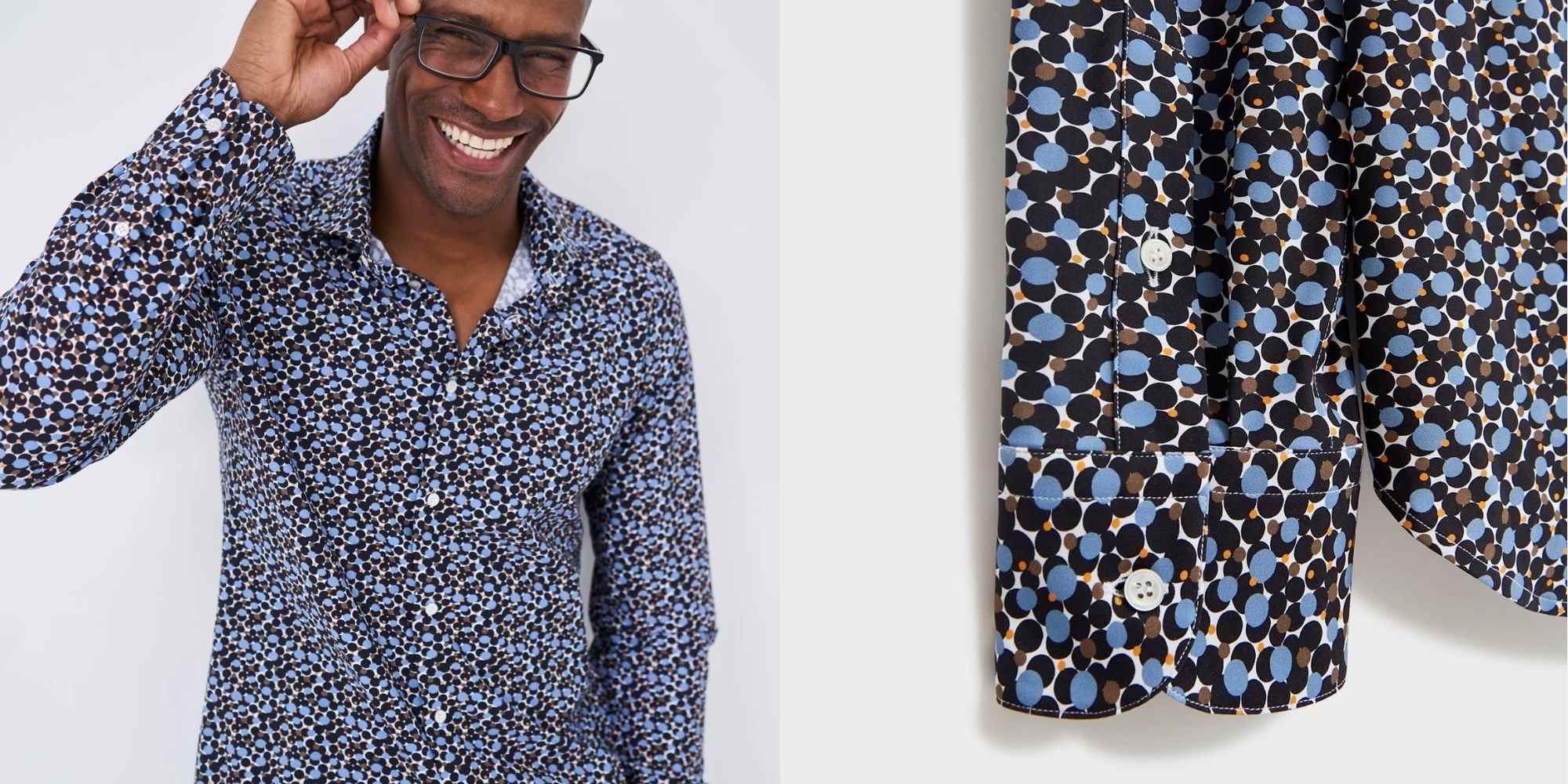 Party print shirt from Neem London