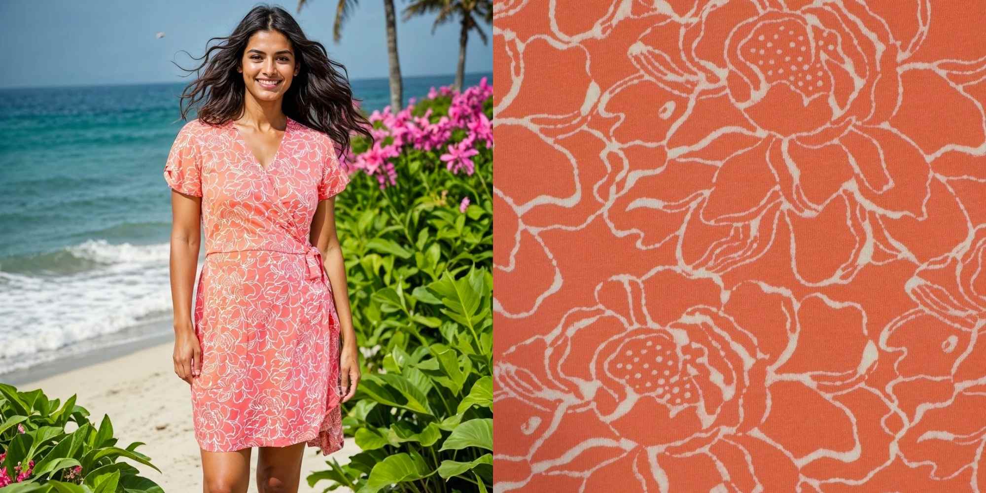 Floral dress from Passion Lilie