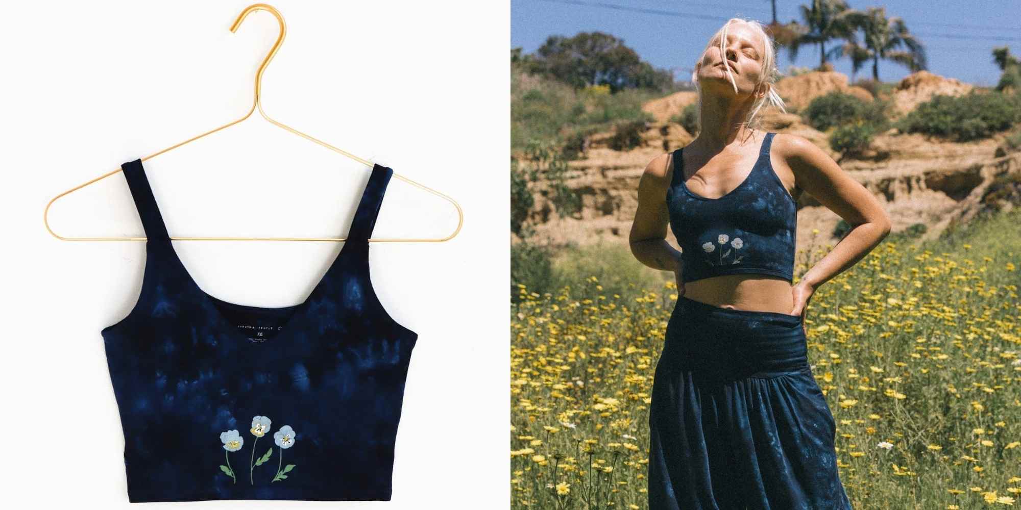 Pansy bralette from Purusha People