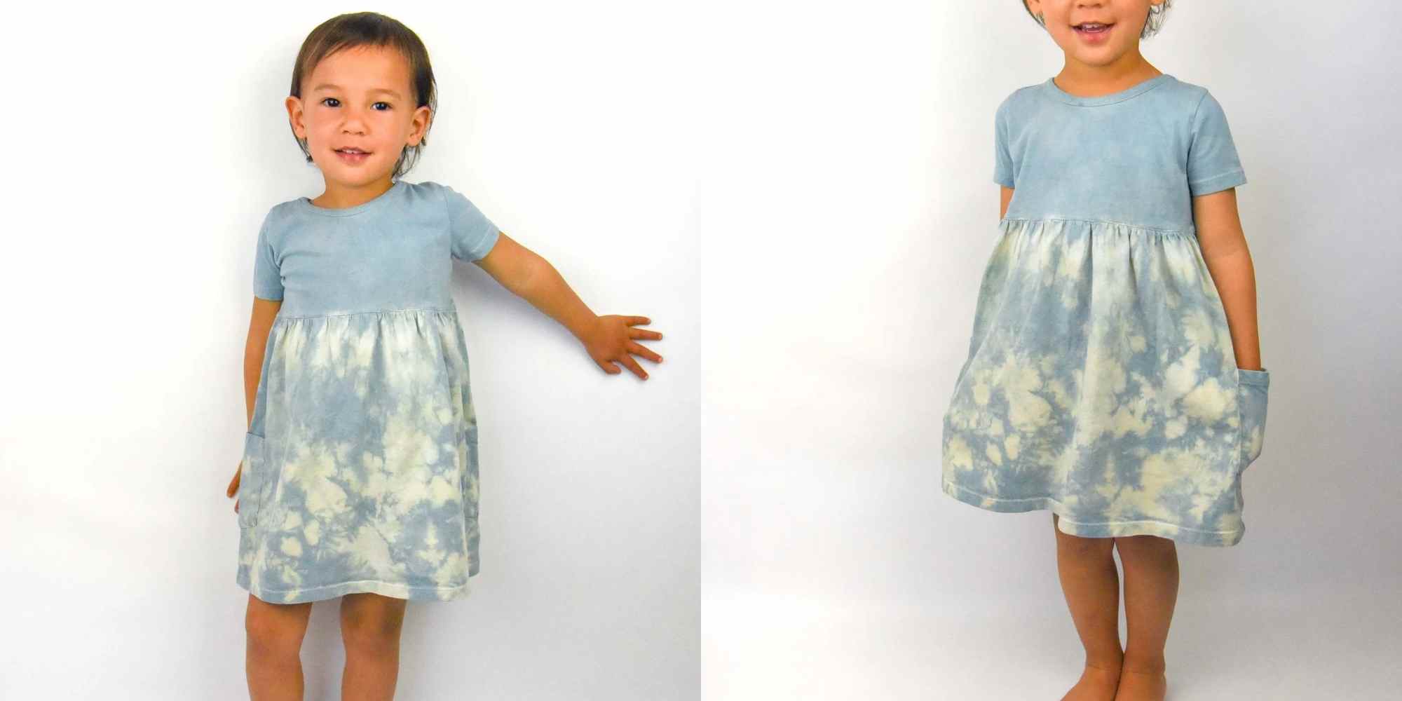 tie dye dress by Sustain by Kat