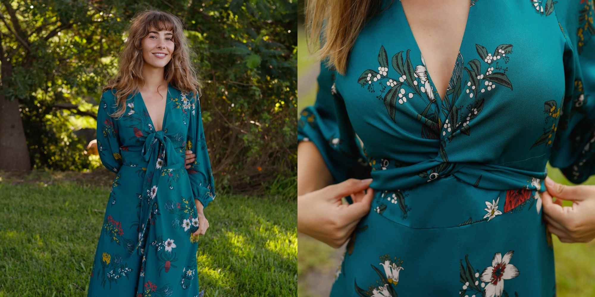 Tali and Tasi blue dress