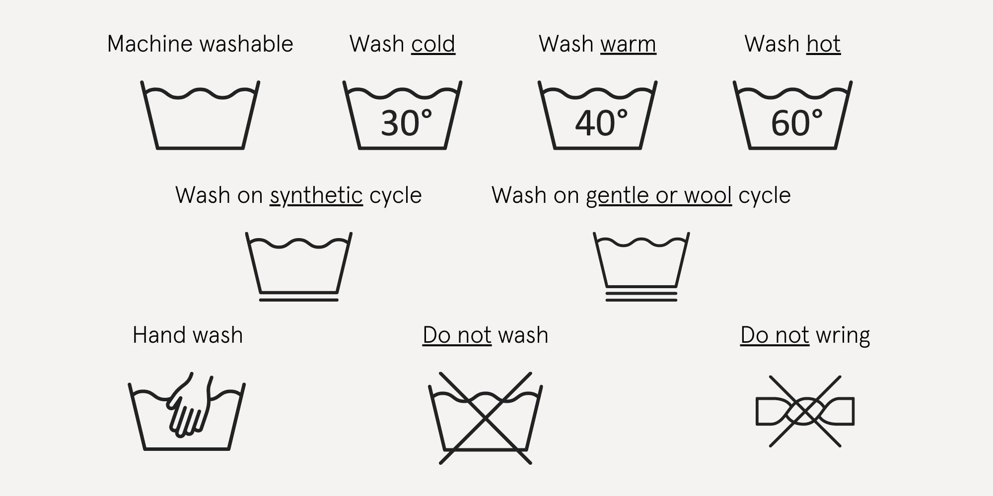 Your Handy Guide to Reading Laundry Tags for More Sustainable Clothing ...