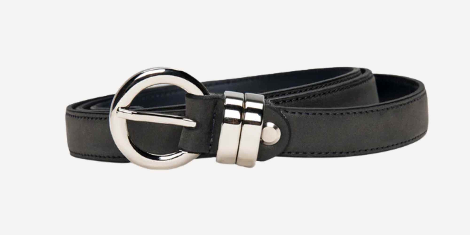 black vegan belt from nae