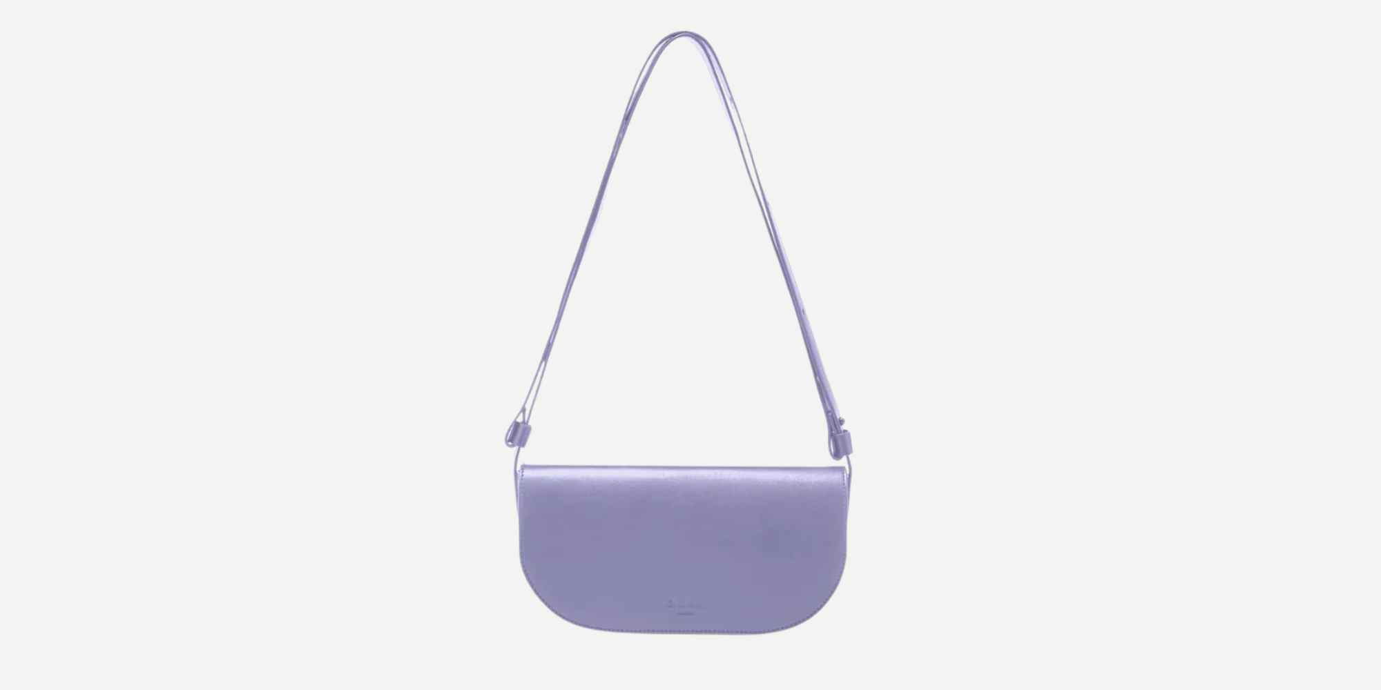 mini millais lilac bag from been london