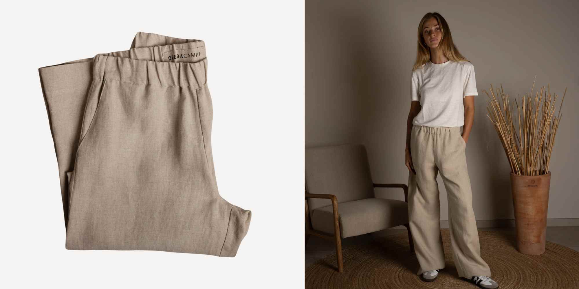 hemp trousers from opera campi