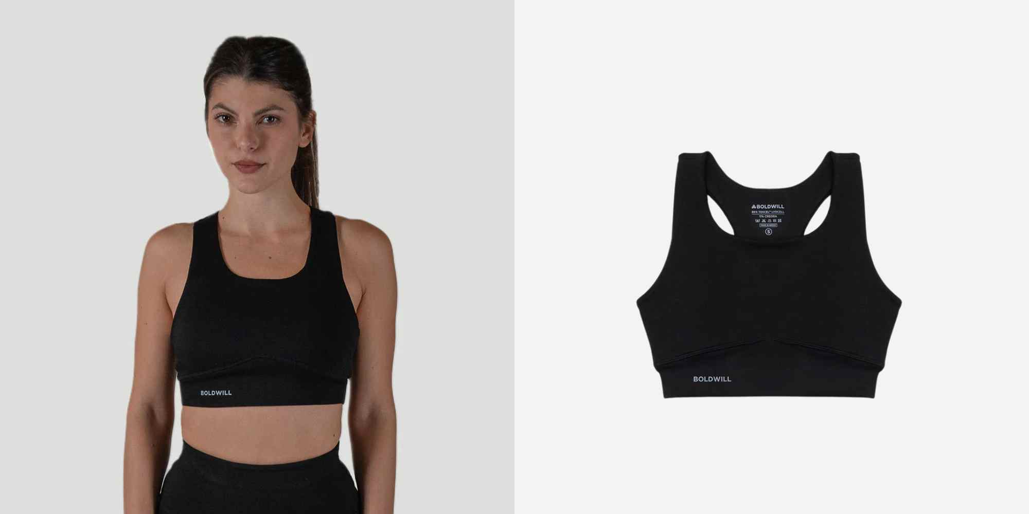 Tencel sports bra from Boldwill