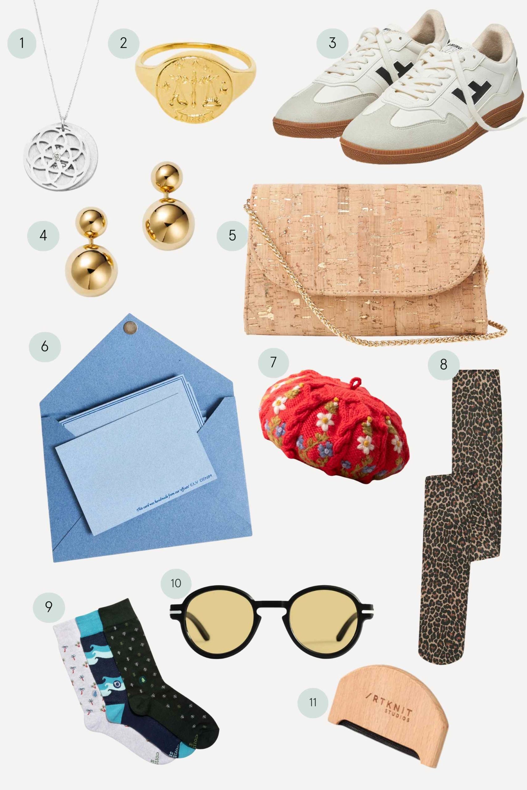 collage featuring products from more sustainable brands