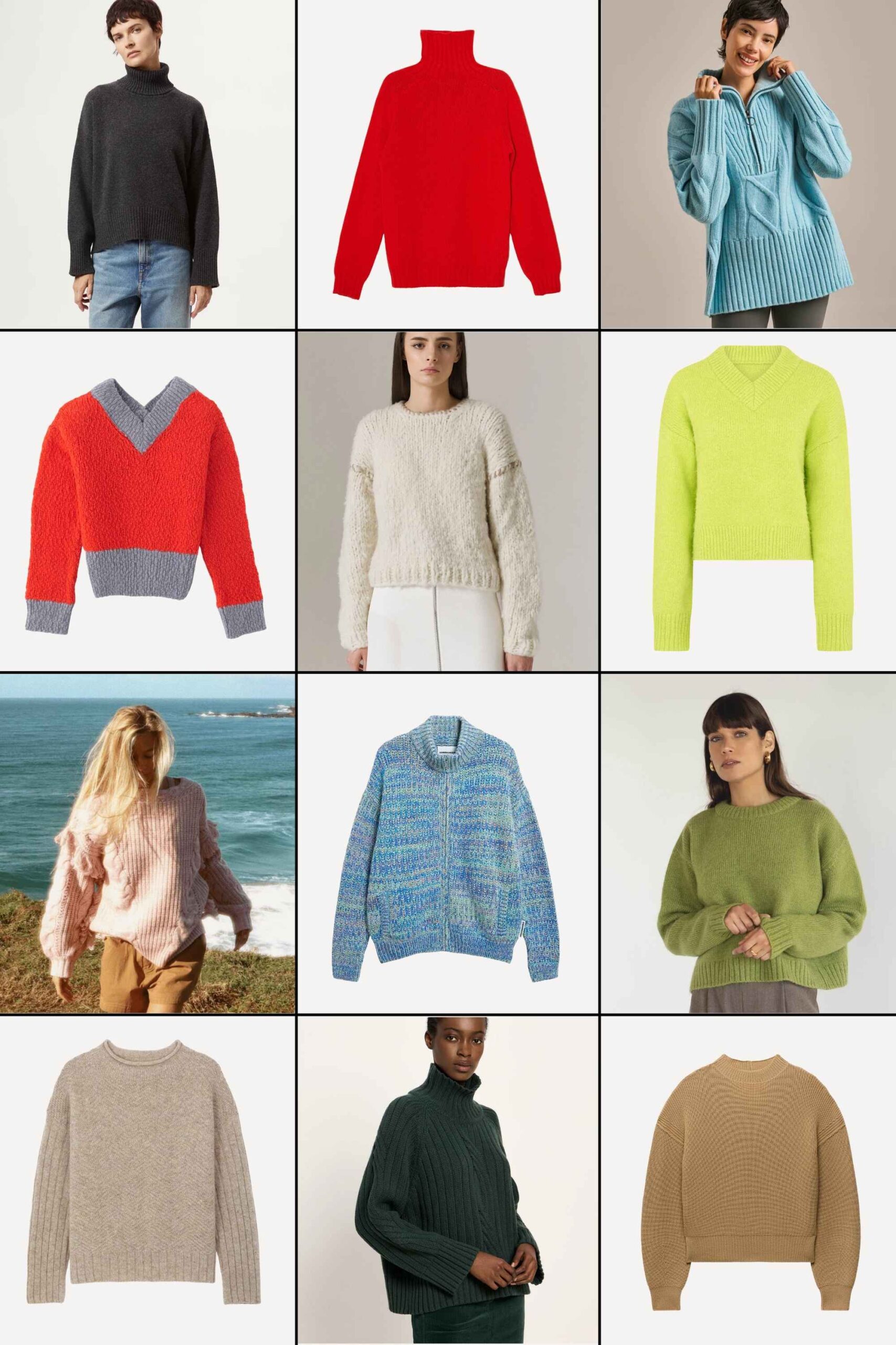 winter knits from more sustainable brands