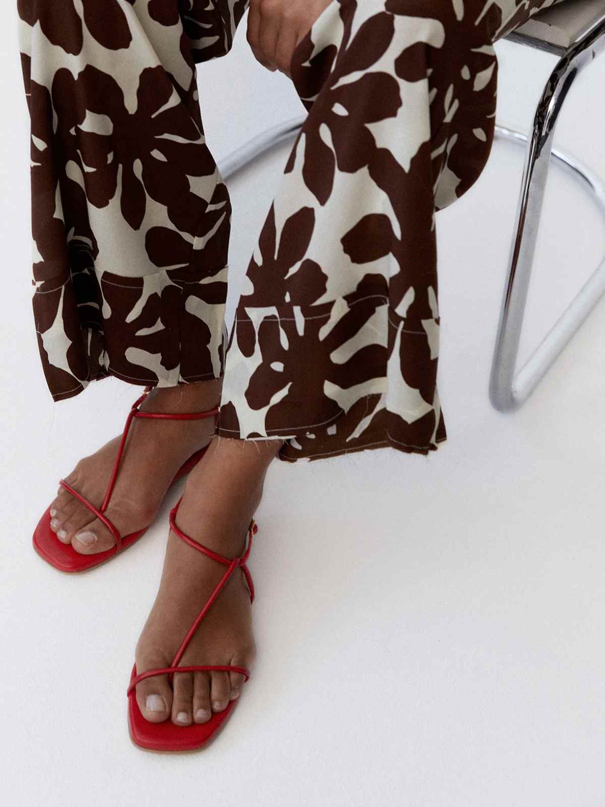 person's feet wearing essen sandals