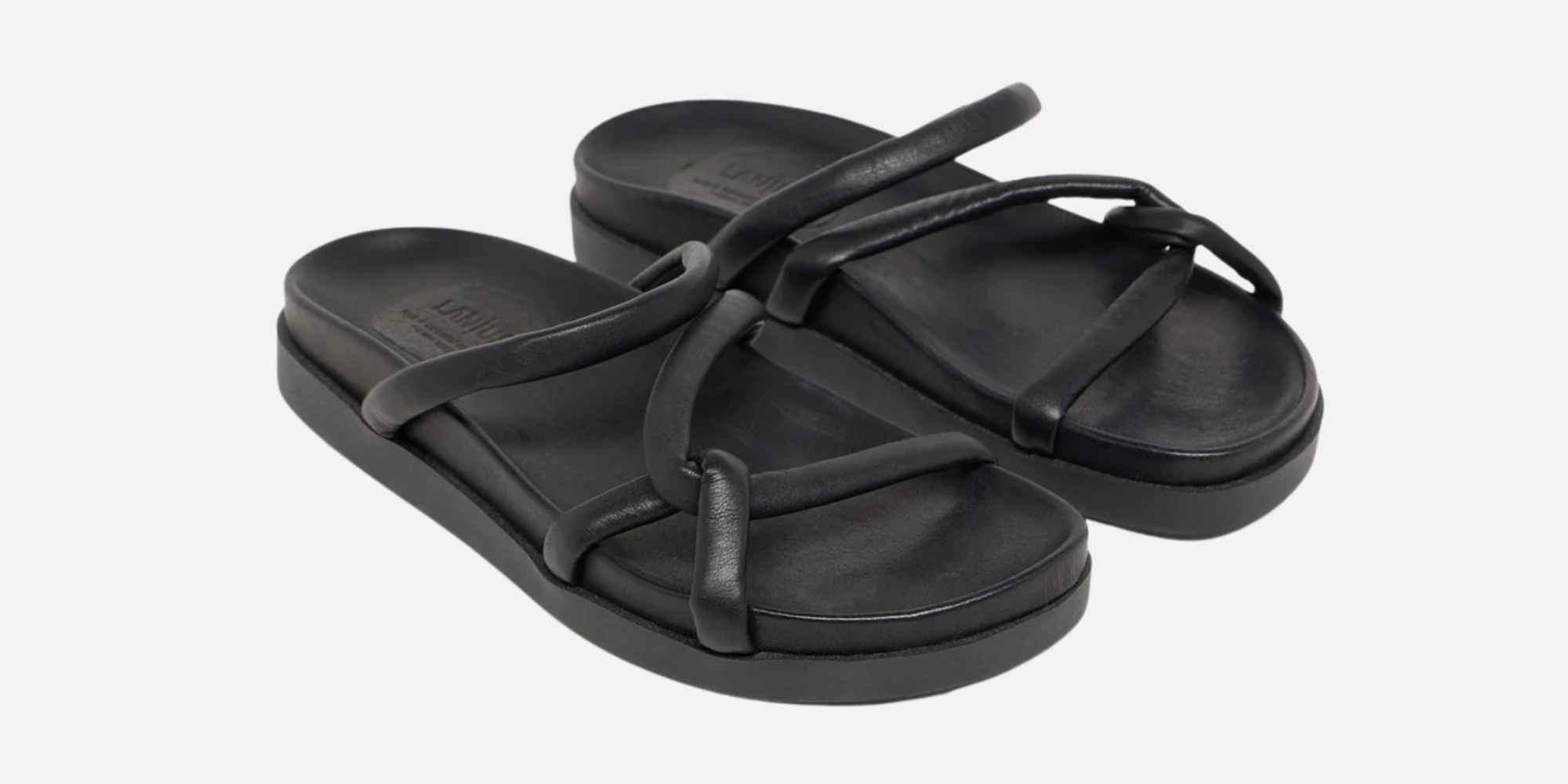 strappy mules from lanius