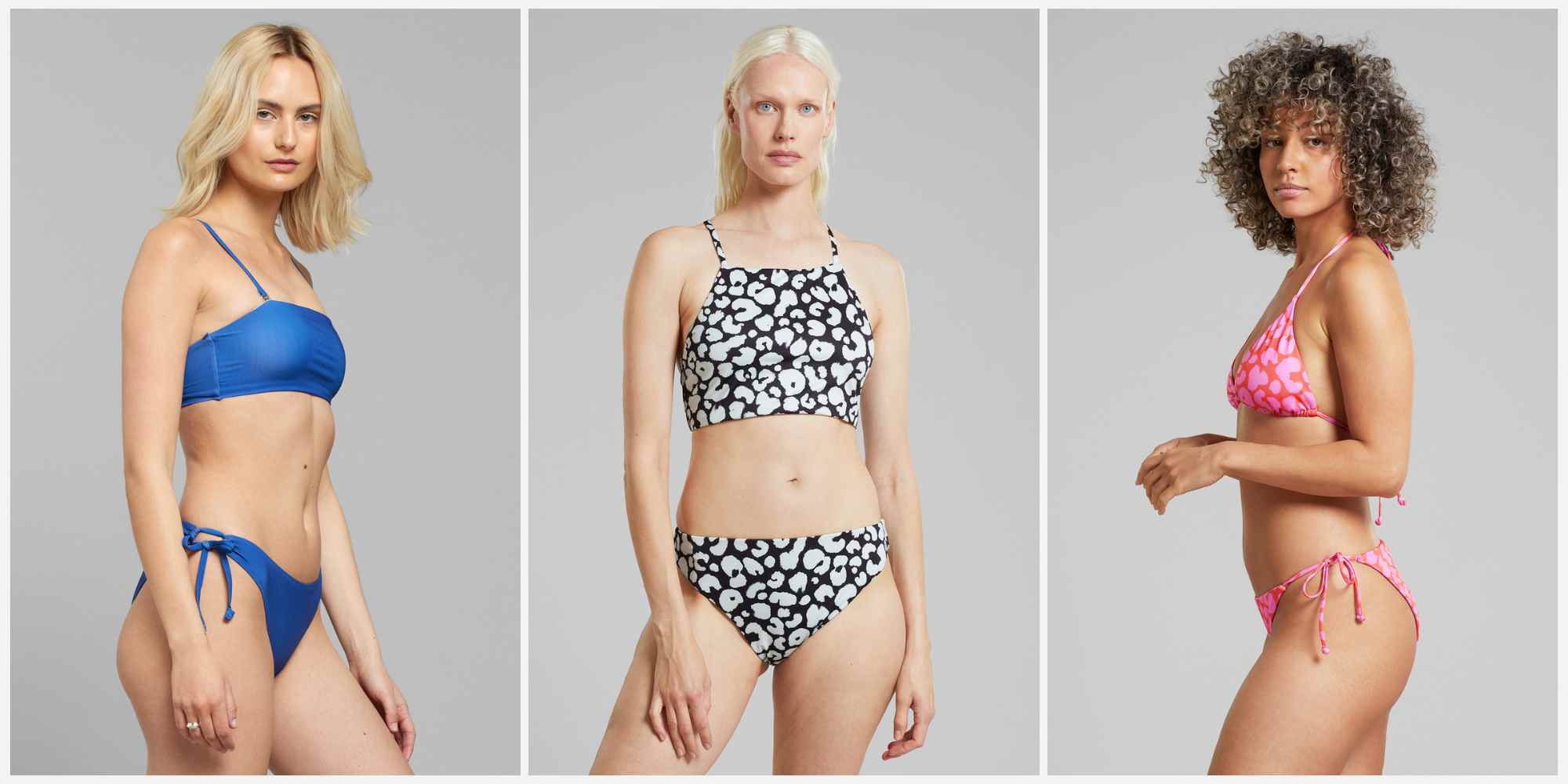 Women wearing more sustainable swimwear by Dedicated