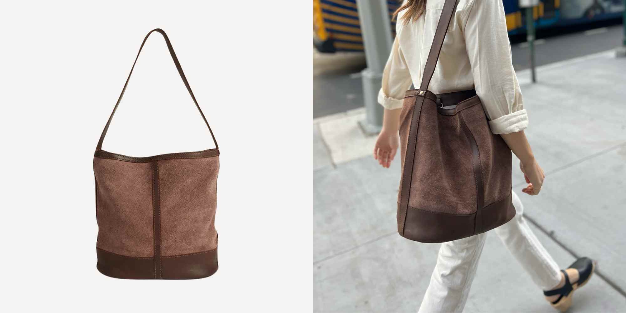 tana bucket bag from parker clay