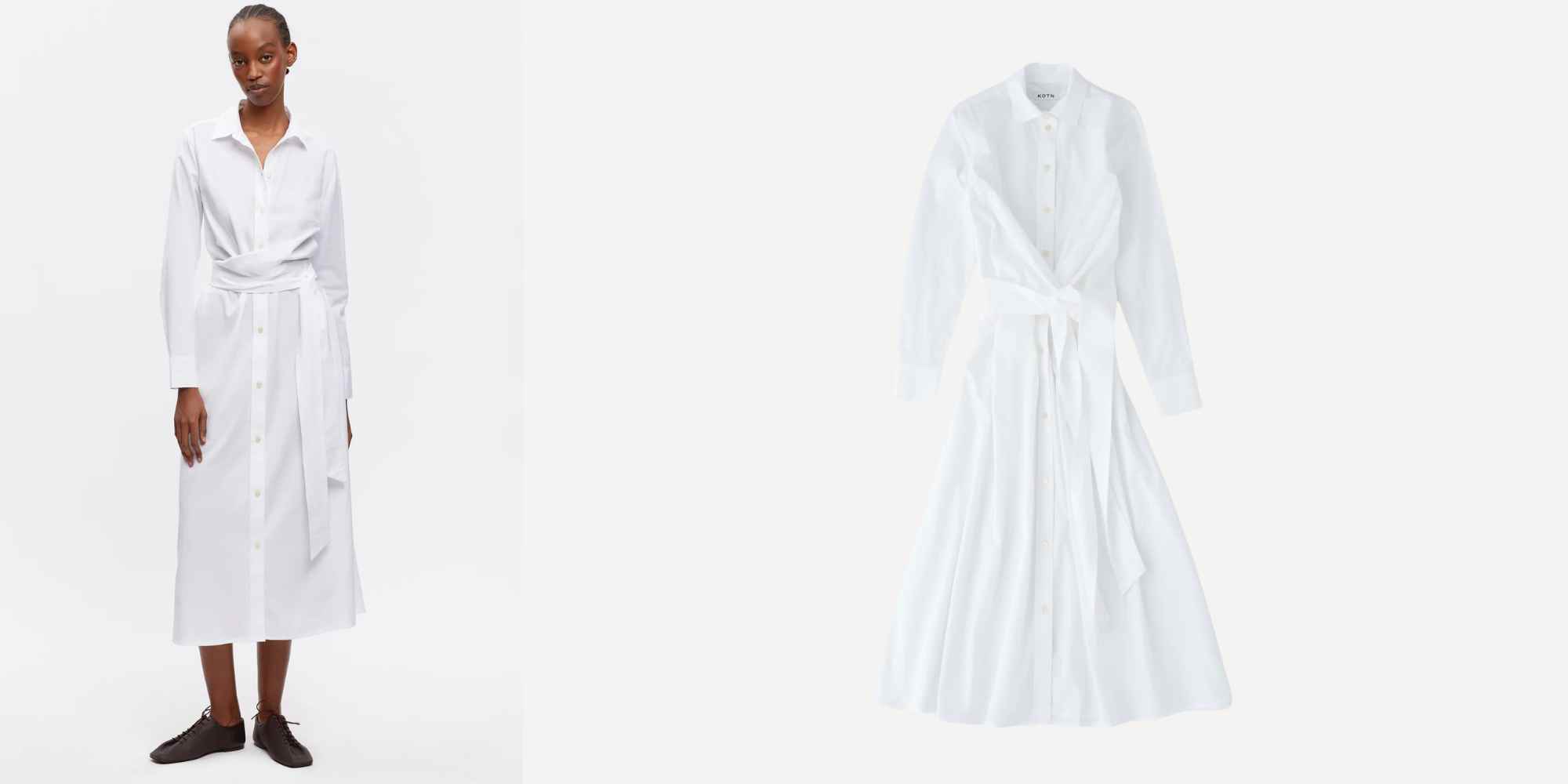 Person wearing Kotn dress