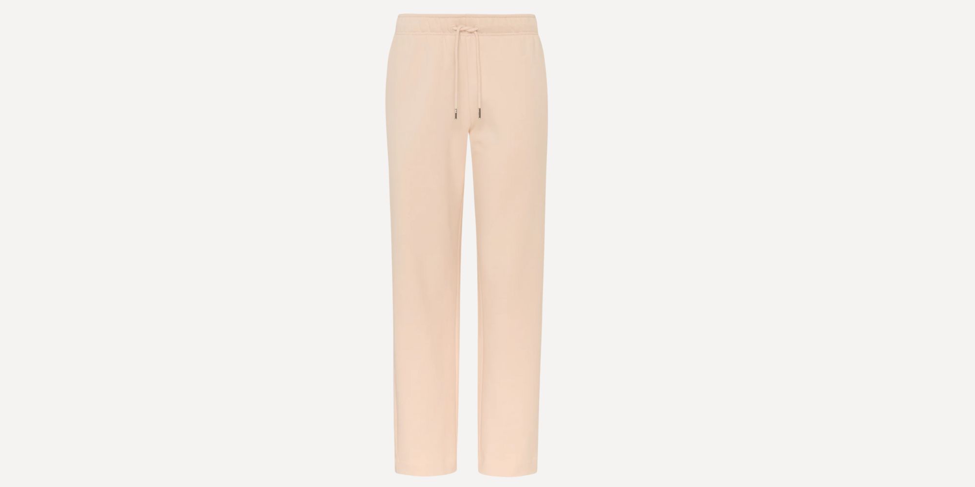 beige sweatpants from ninety percent