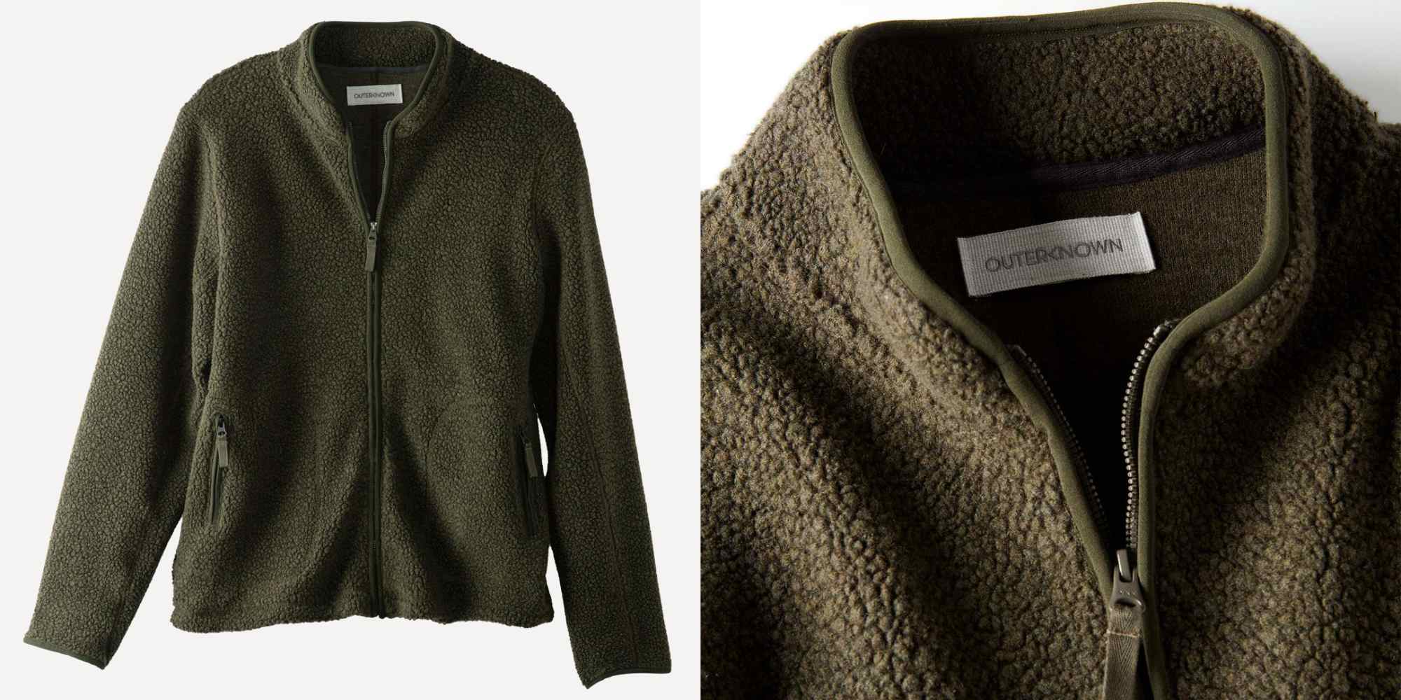 fleece jacket from outerknown