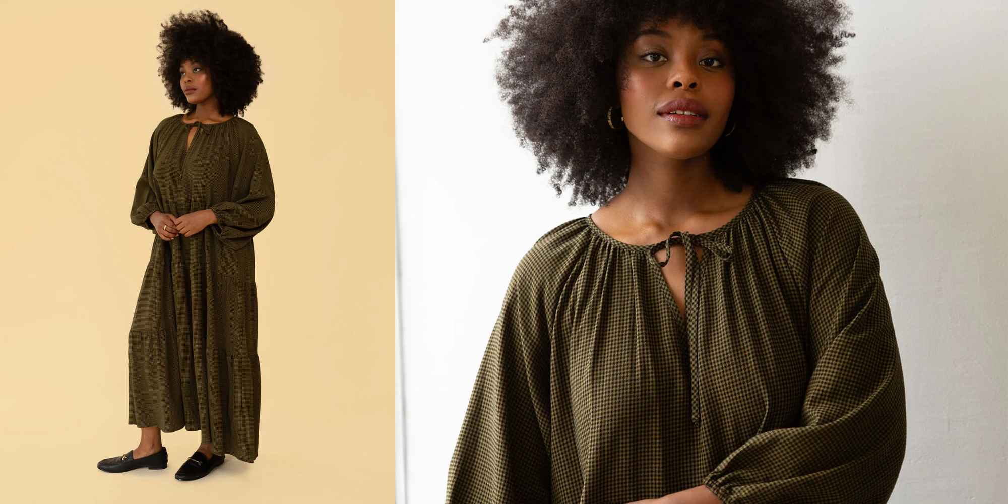 maxi dress from whimsy and row