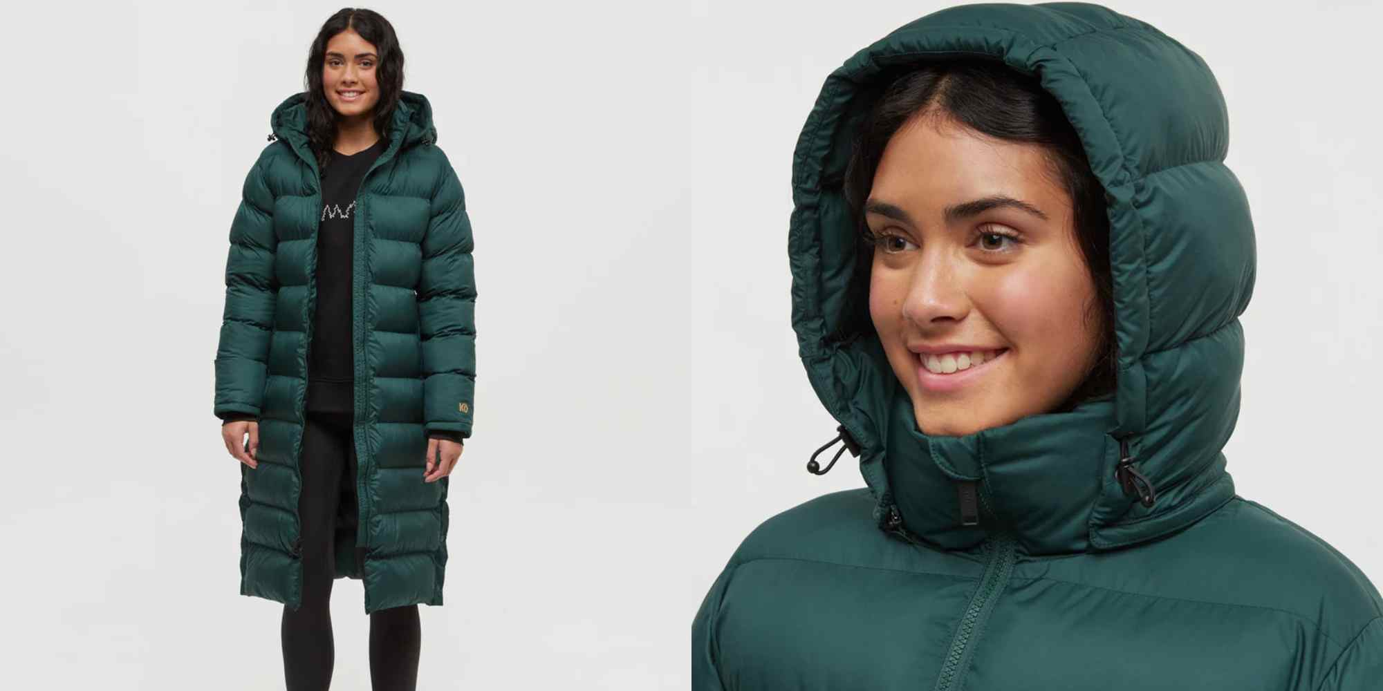 puffer coat from tentree
