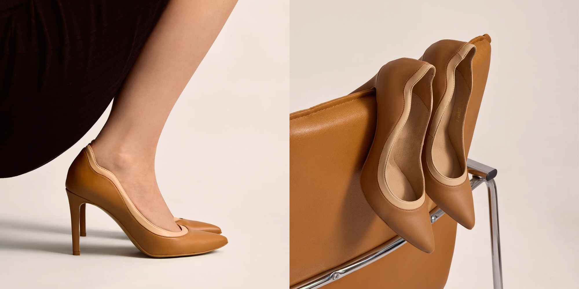 vegan heels from agazi