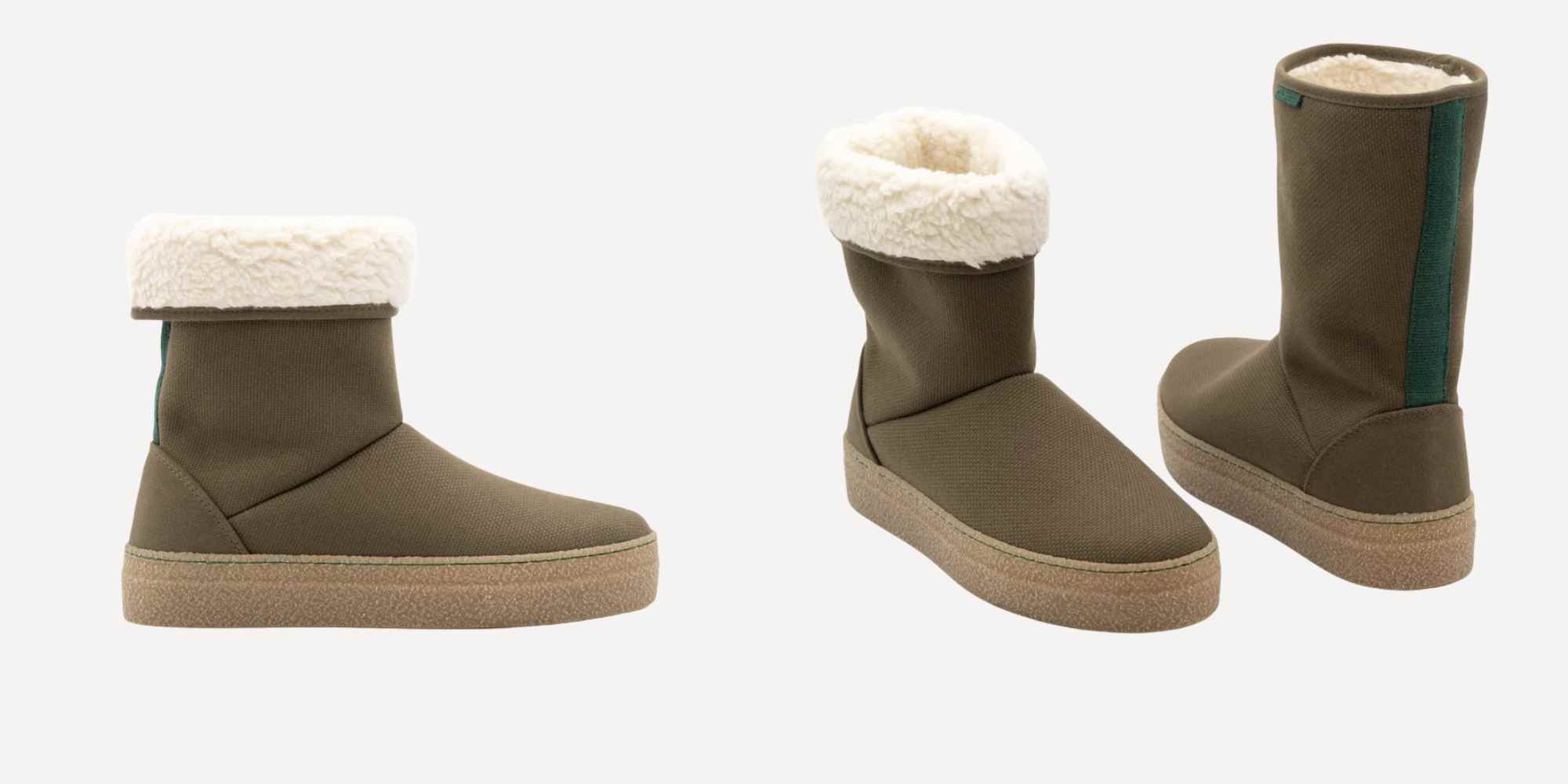 vesica piscis vegan boots