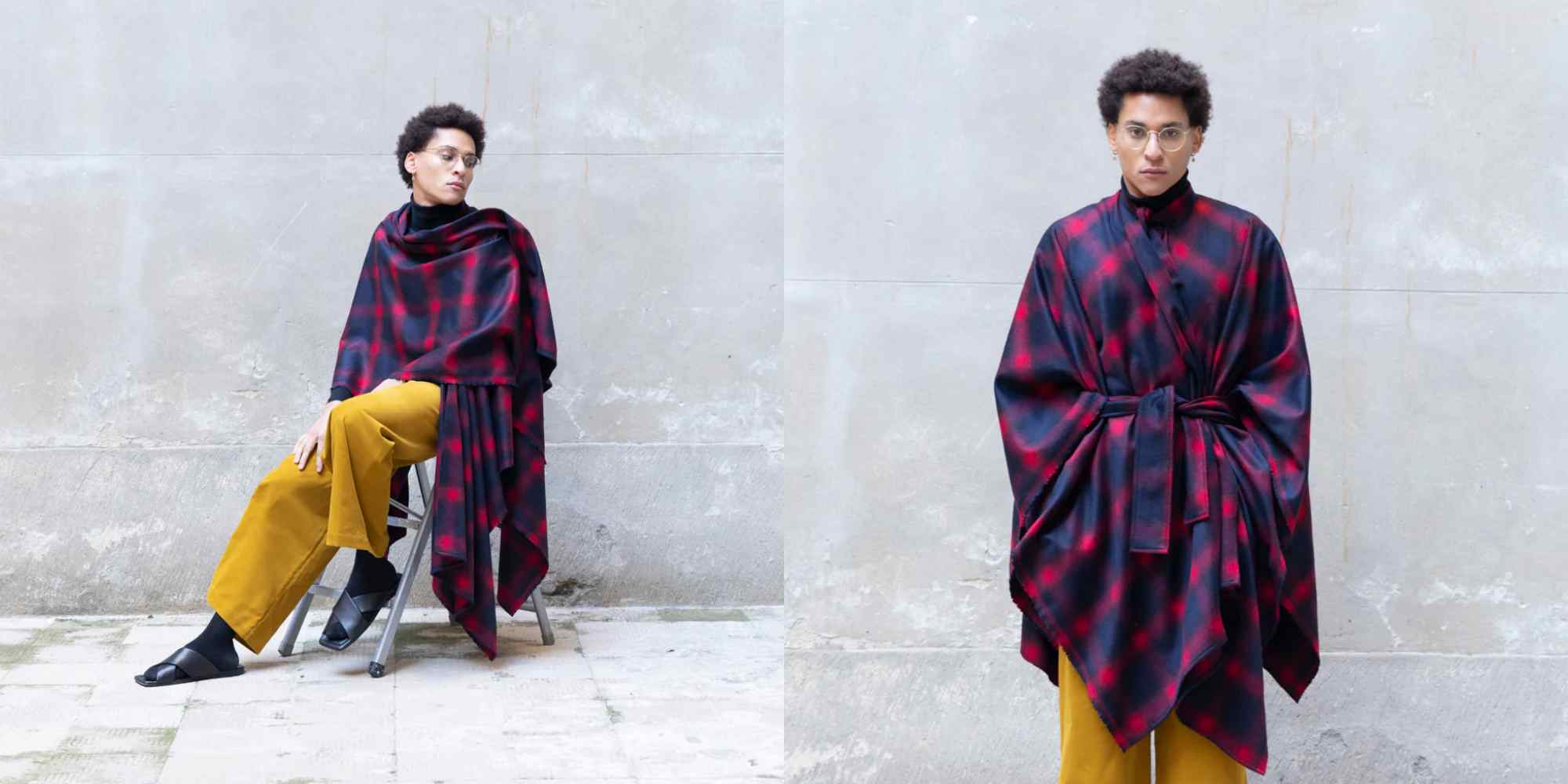 gender neutral cape from zerobarracento