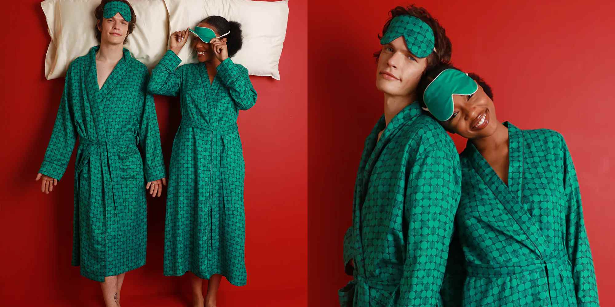 gender neutral mulberry silk robe