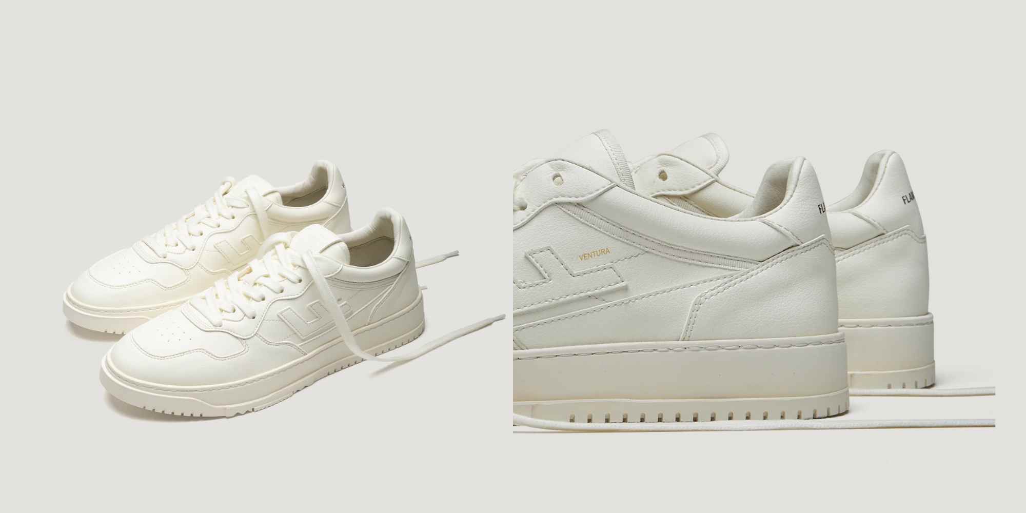 off white sneakers from flamingos life