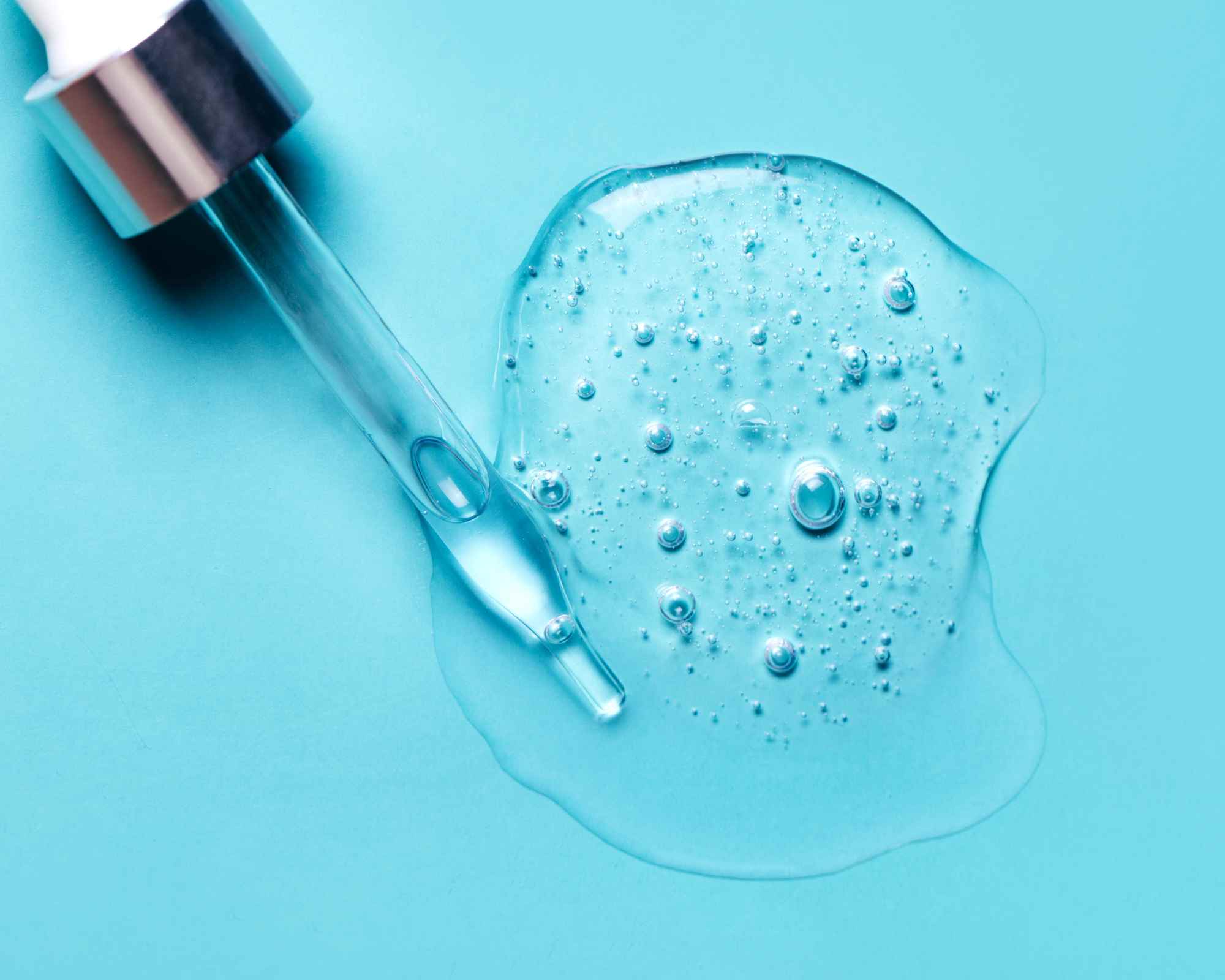 Fluid coming from a pipette