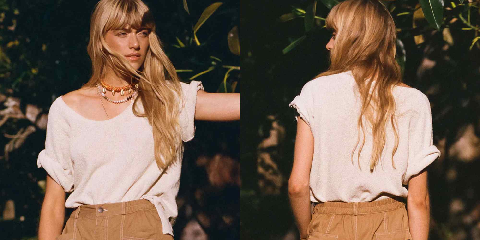 person wearing t-shirt from spell