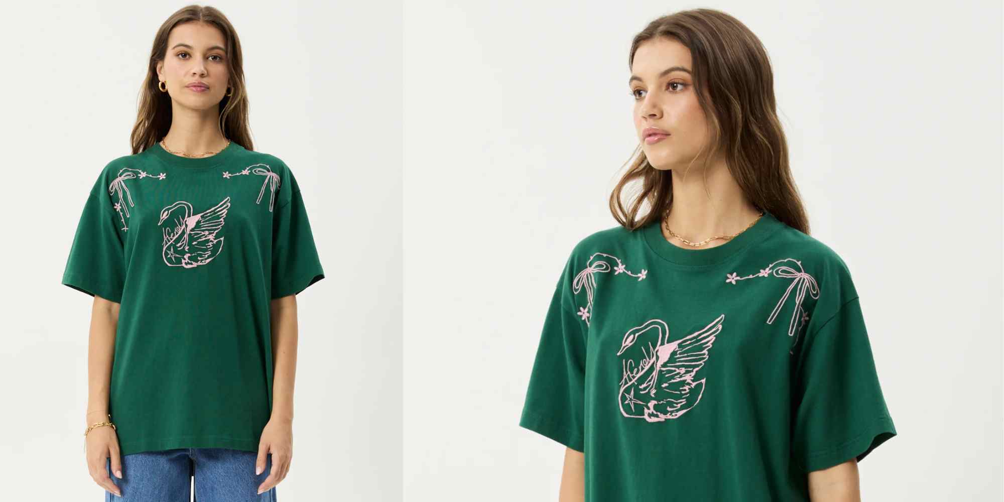 printed t-shirt from afends