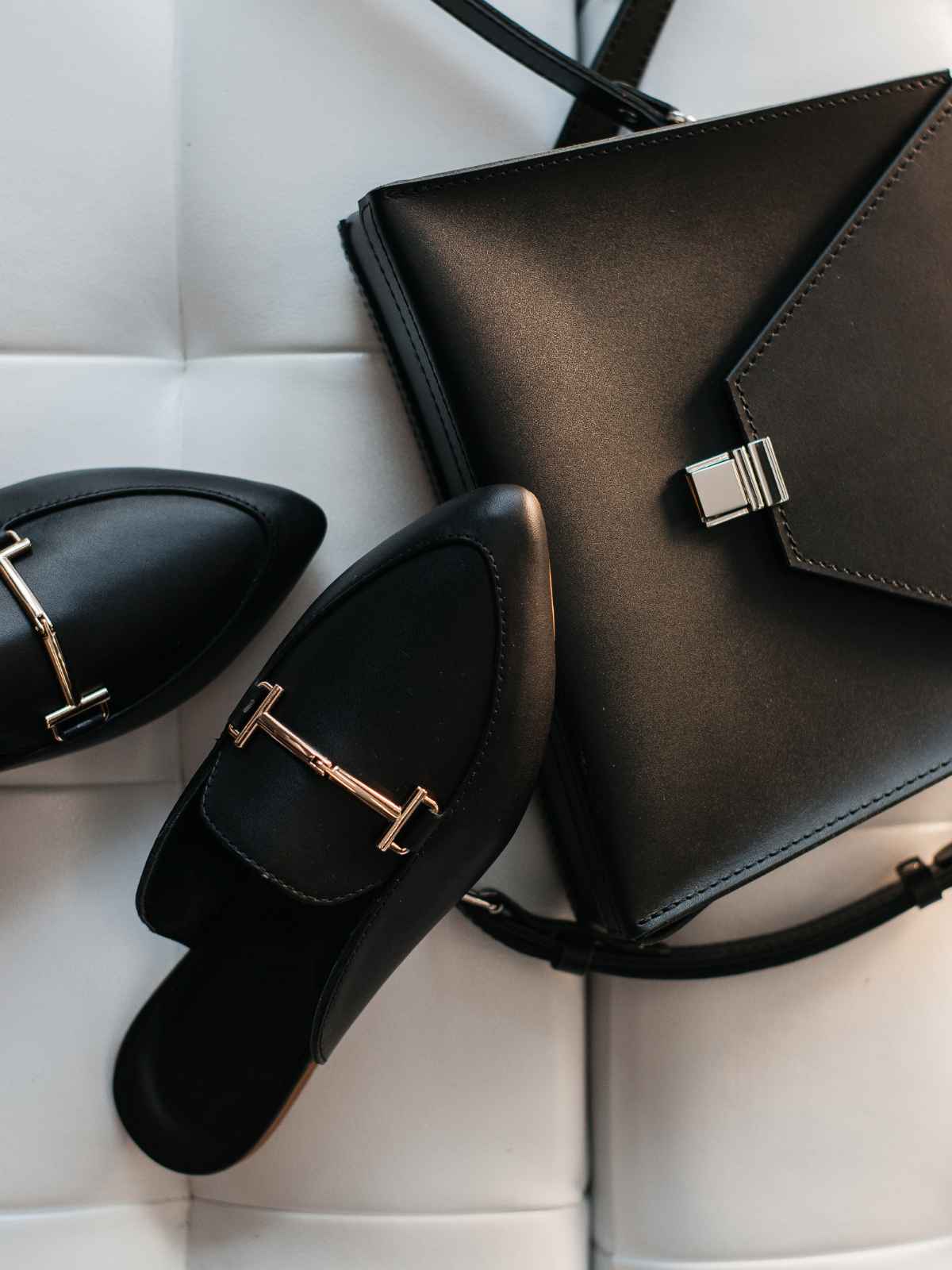 shoes and bag made from polyurethane