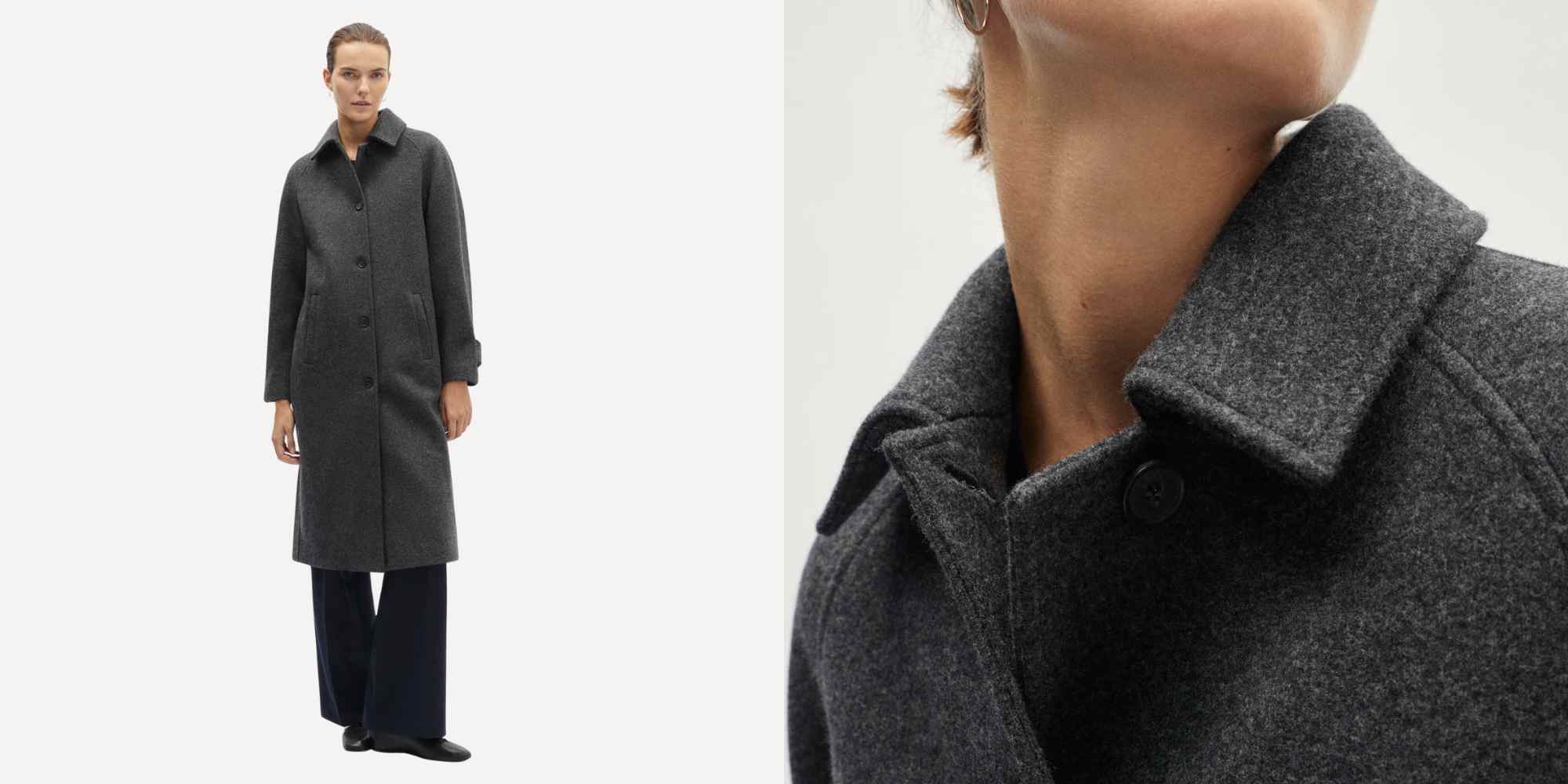 wool coat from artknit studios