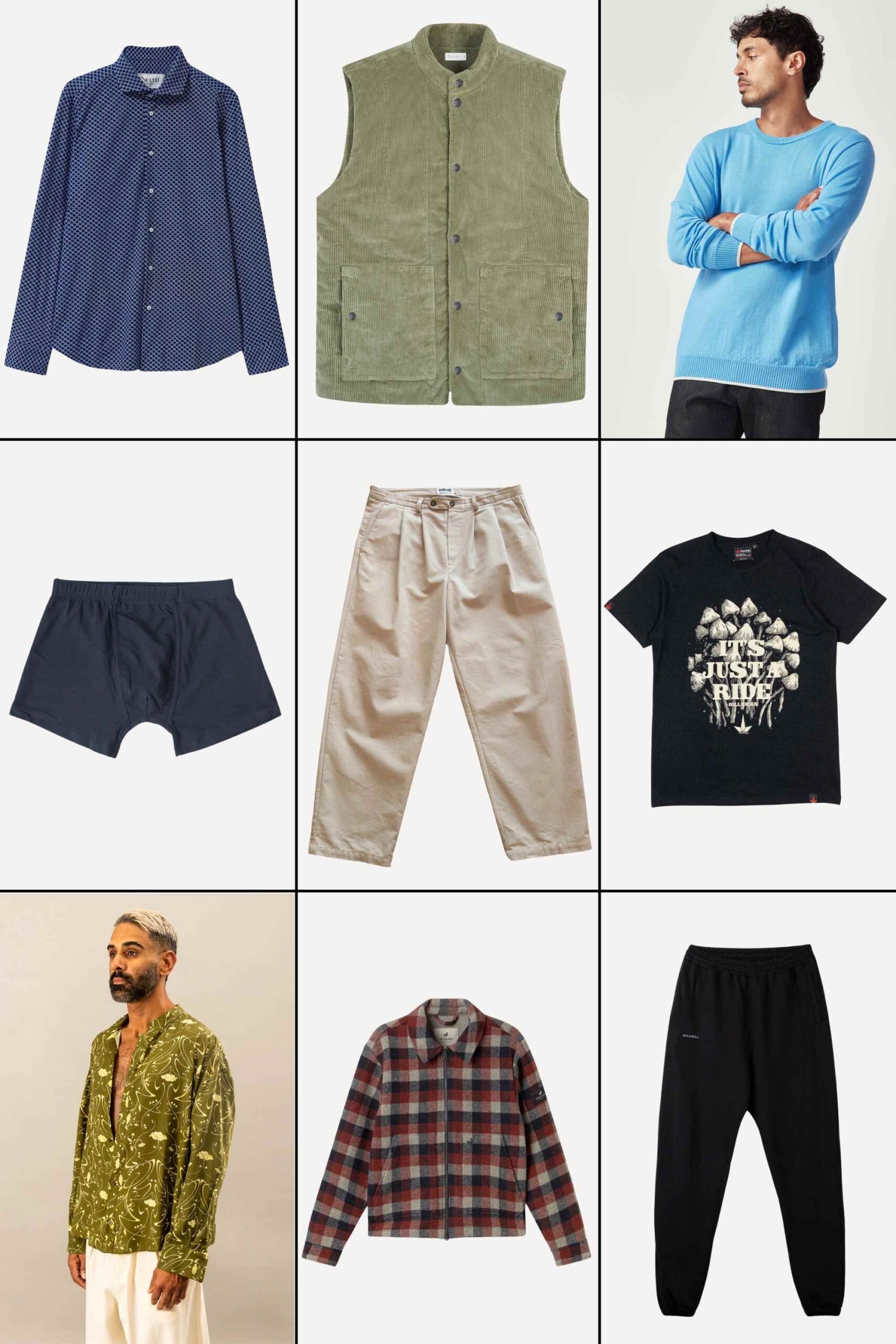 more sustainable menswear gift ideas