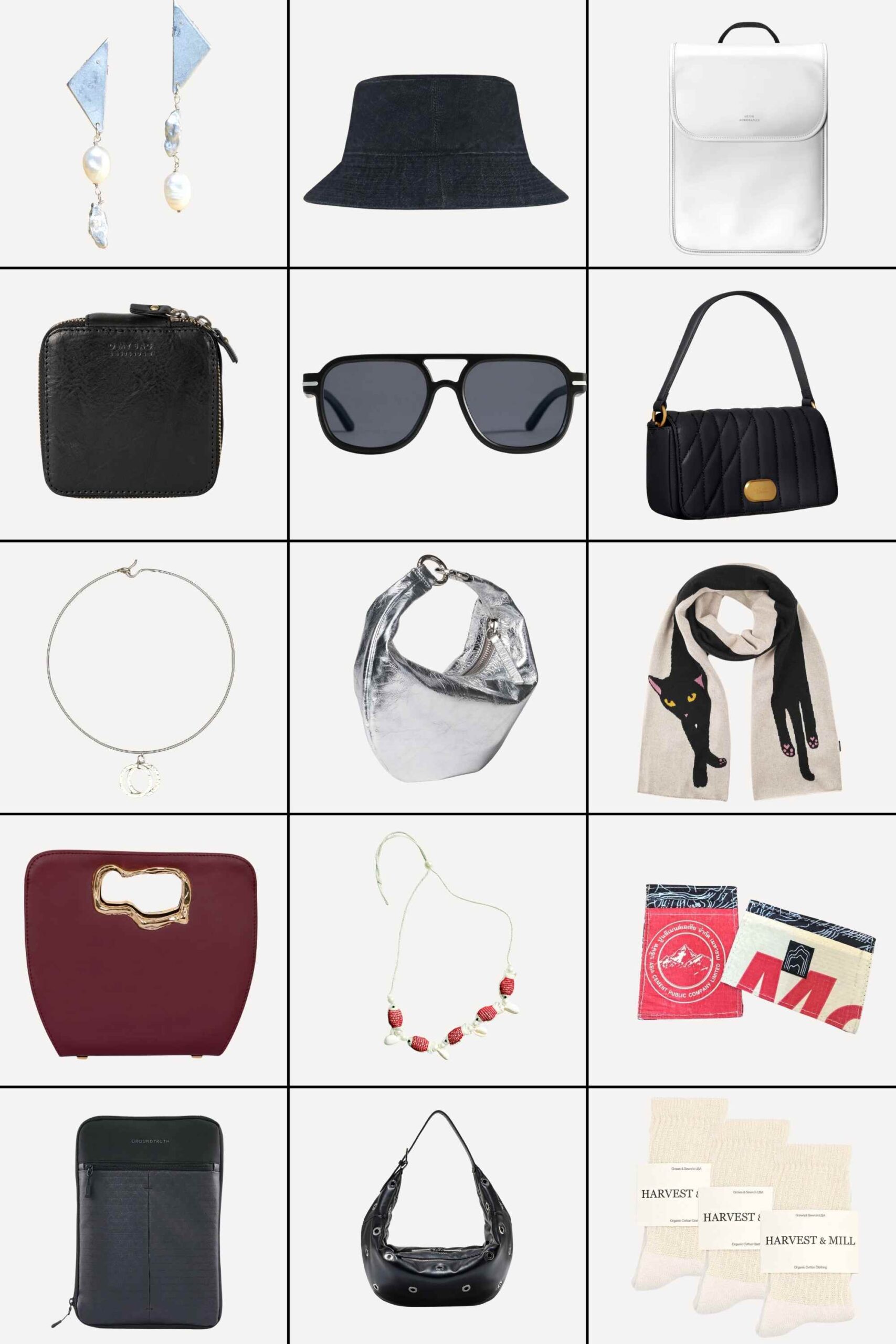 more sustainable gift ideas for accessories