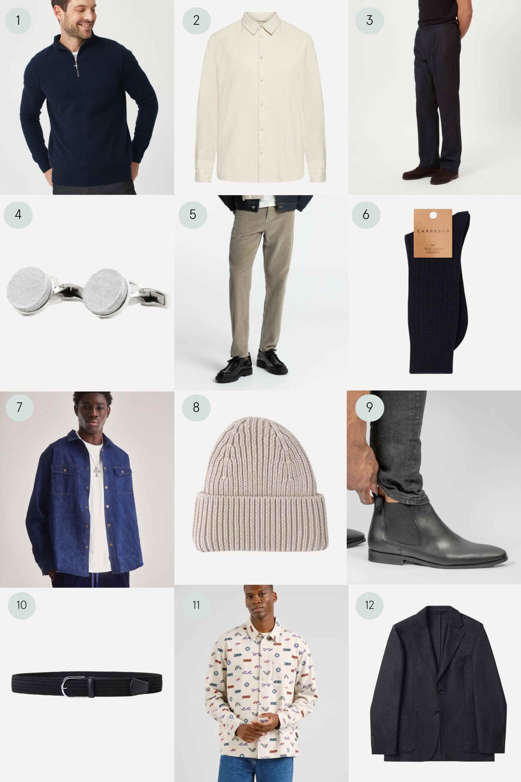 more sustainable new years eve outfits for men