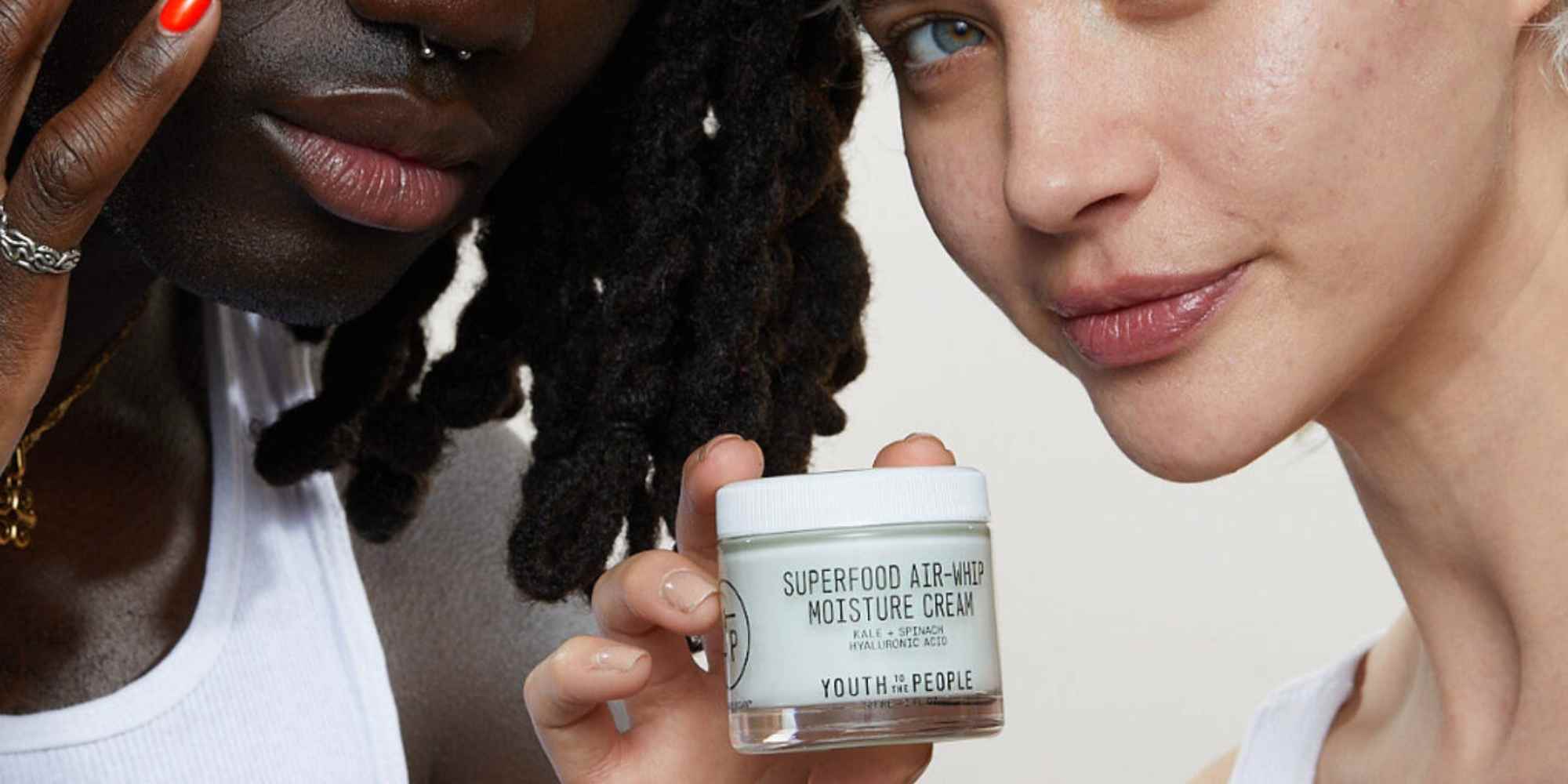 people with a cream from youth to the people