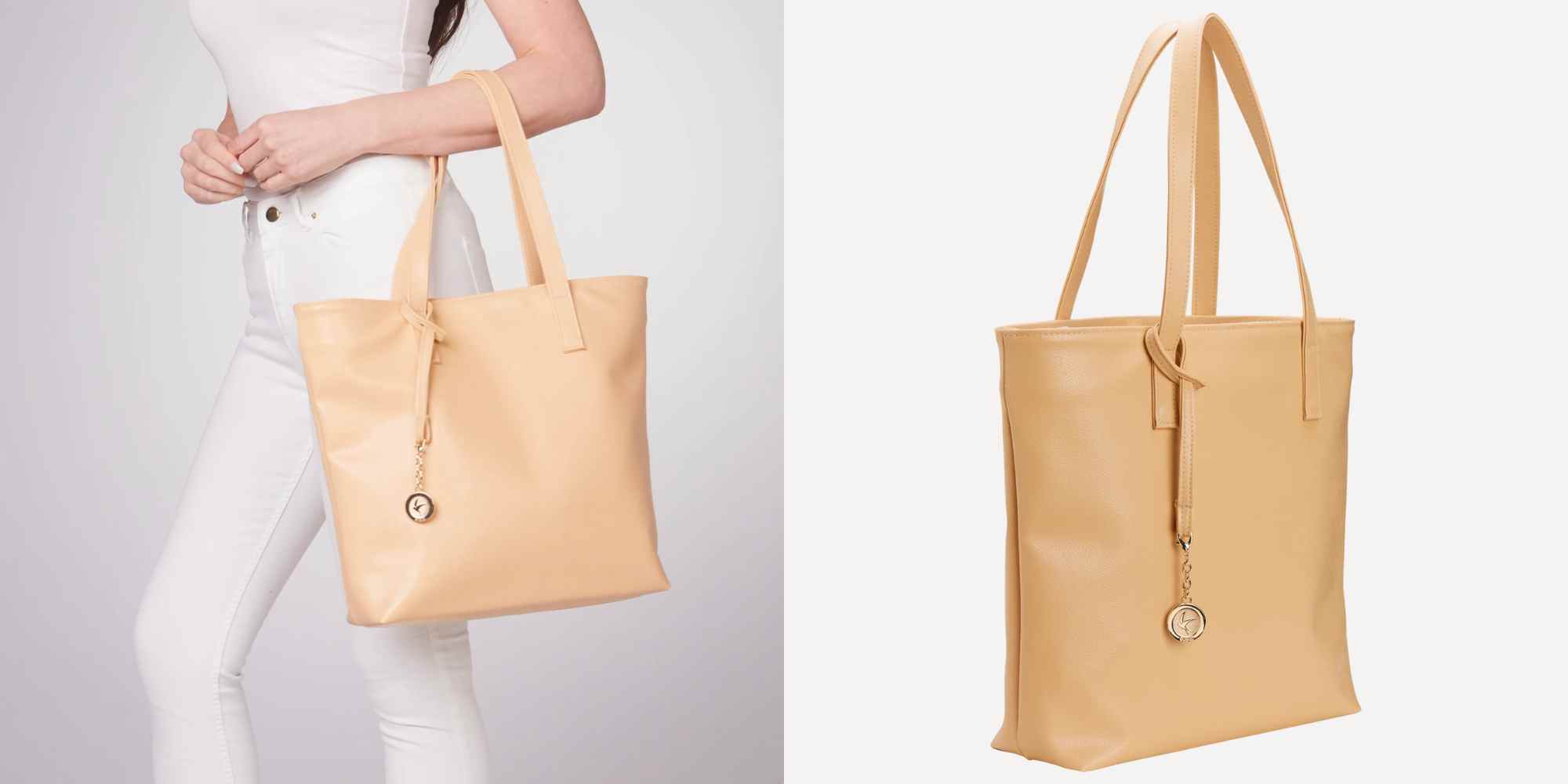 beige mirum tote bag from svala