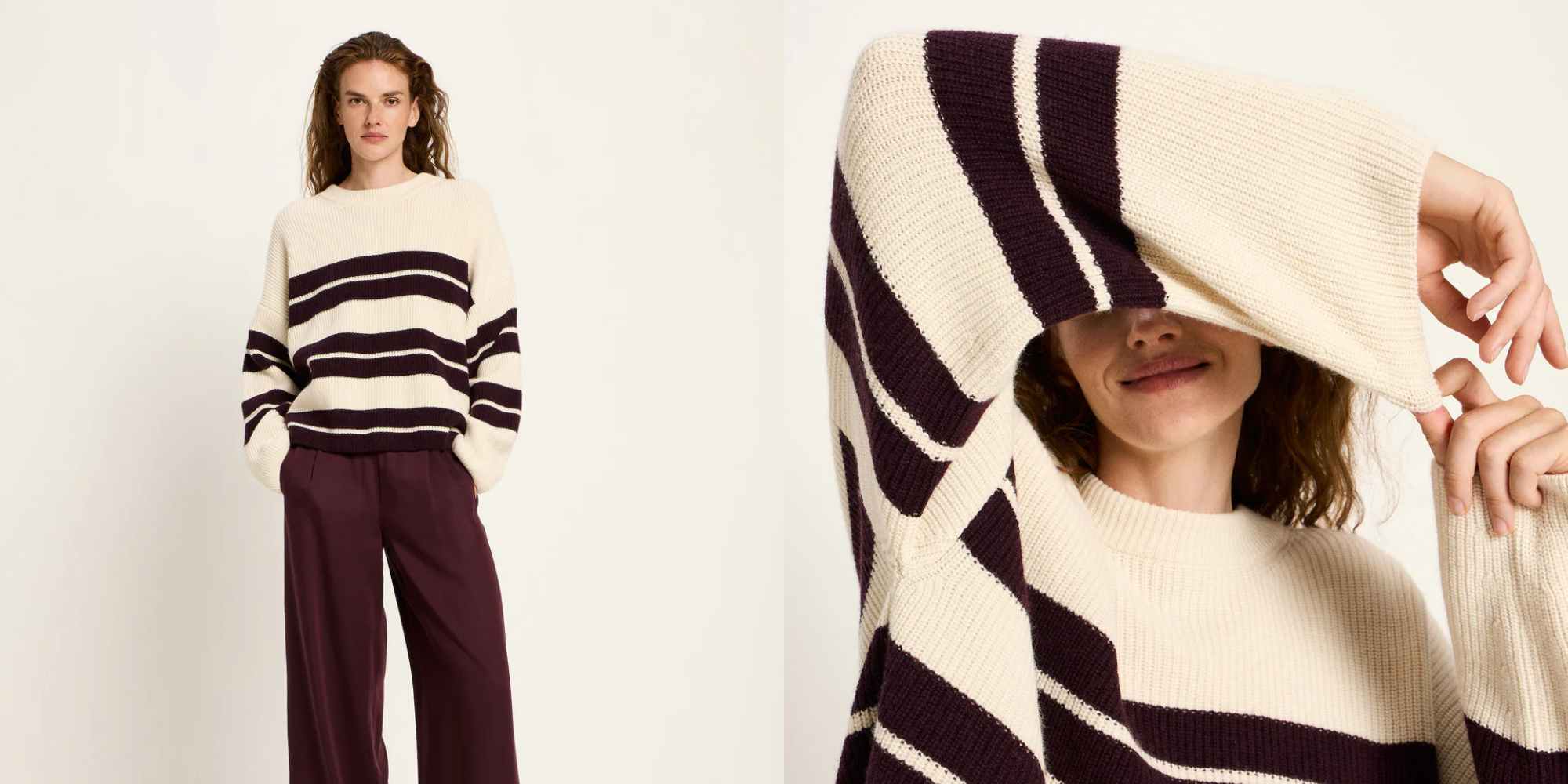 striped sweater from lanius