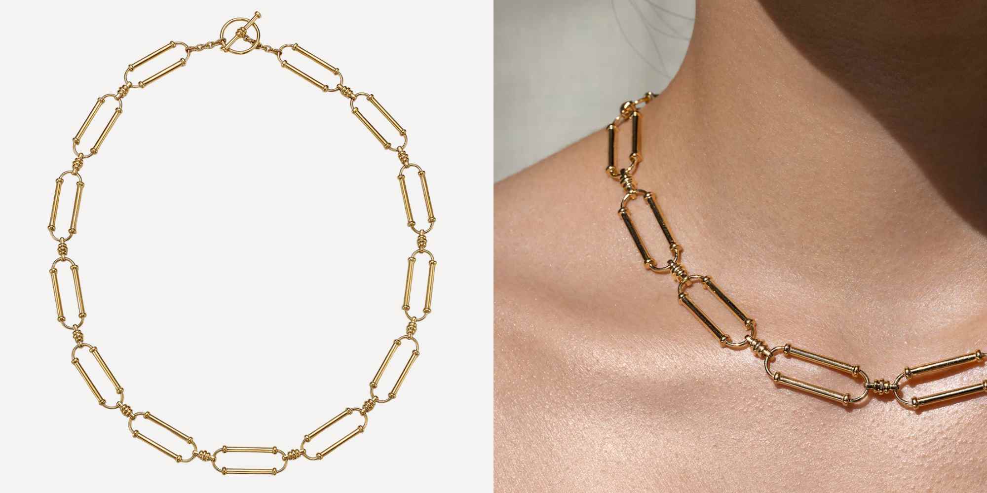 celesta gold necklace from futura jewelry