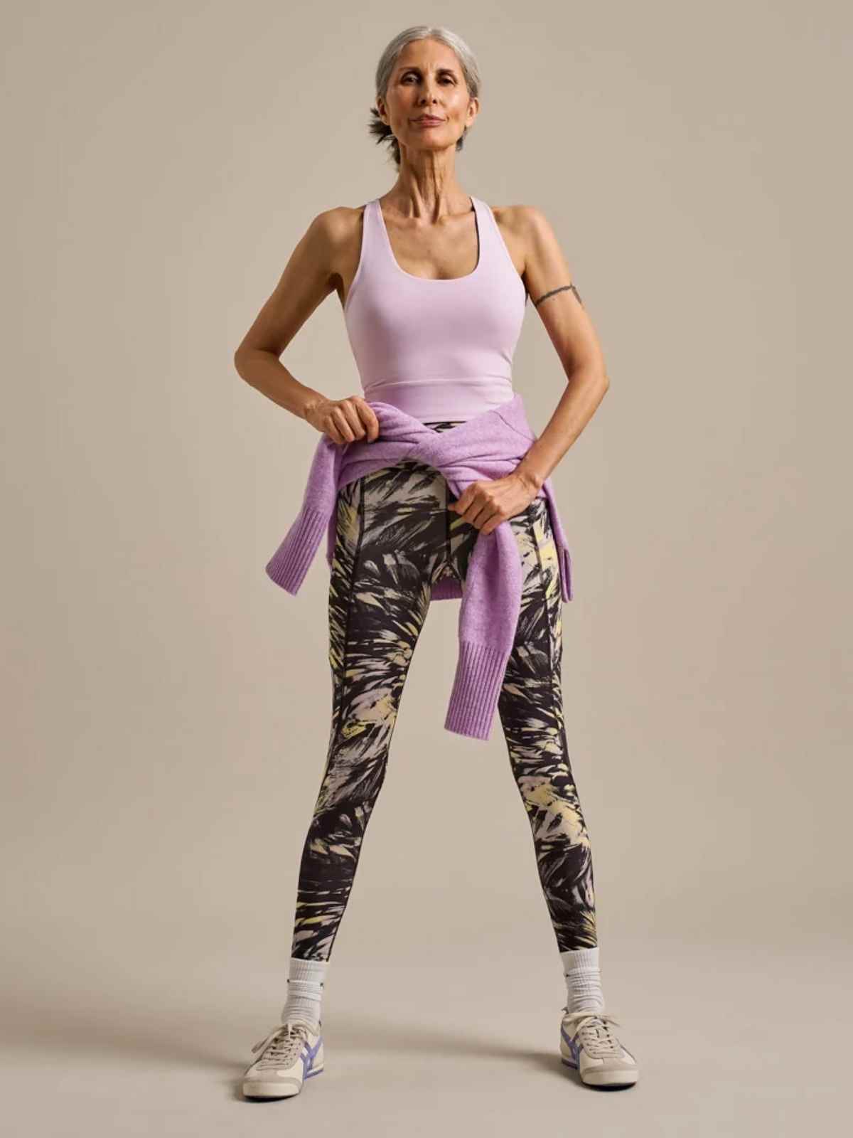 outfit from BAM - more sustainable polyester-free activewear
