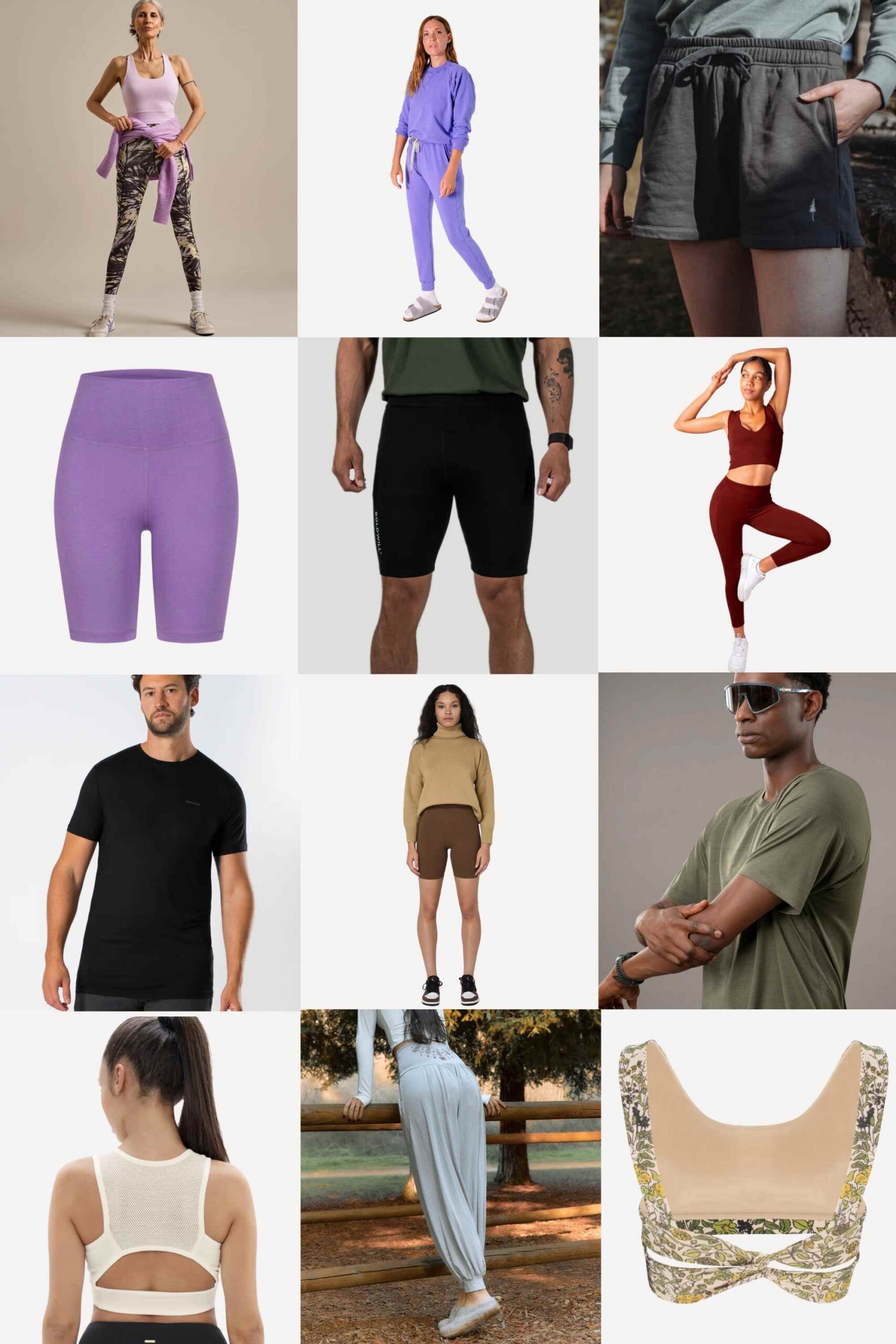polyester-free activewear