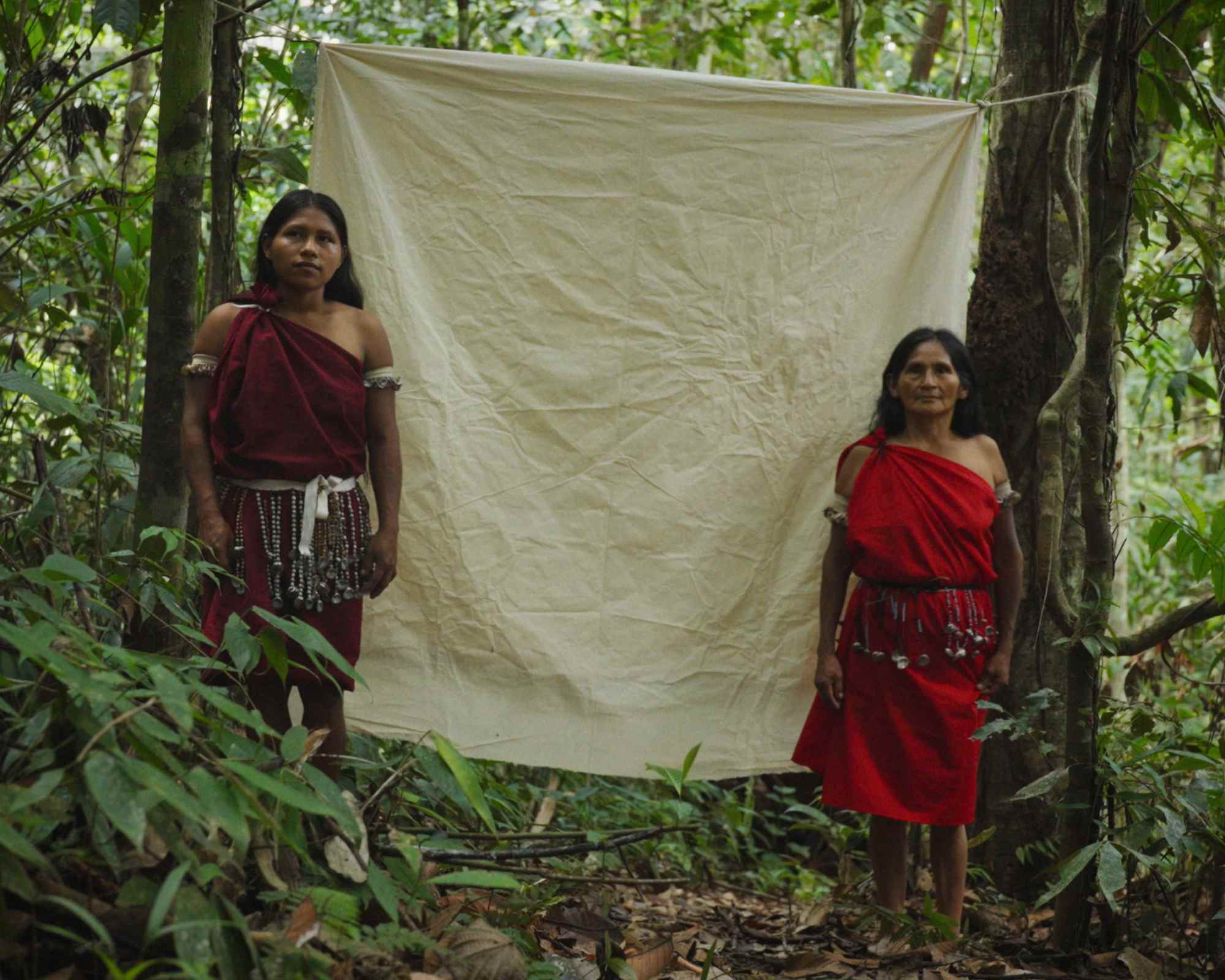 Awajún community members in the amazon