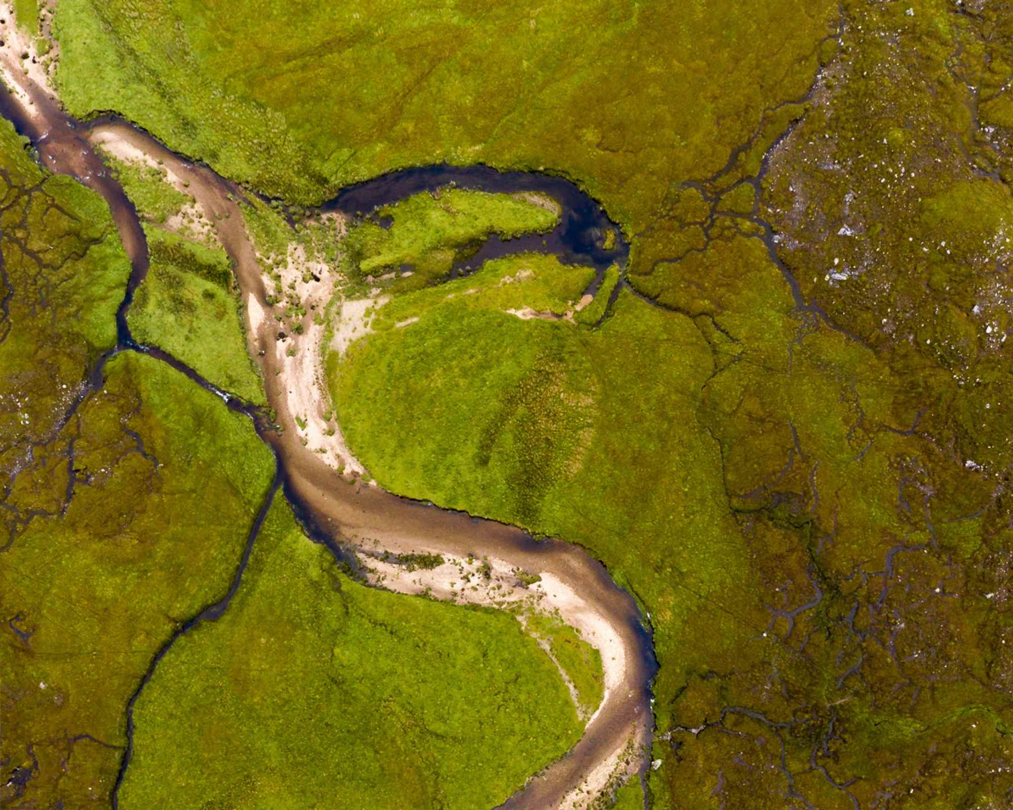 river seen from above
