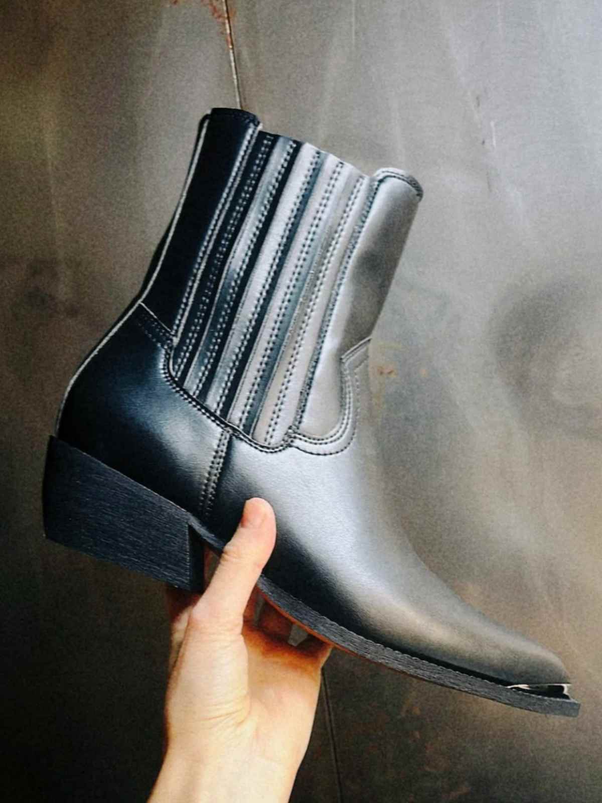 vegan leather boot from bhava