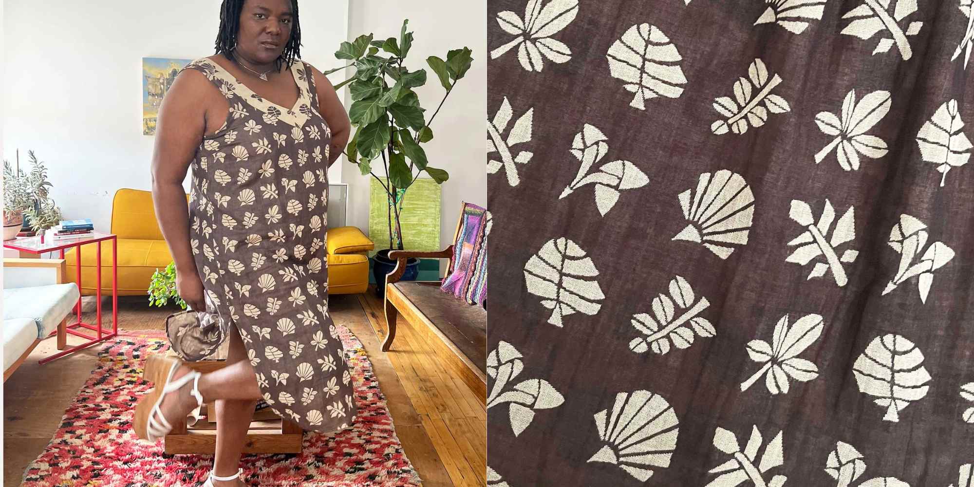 ace and jig printed dress