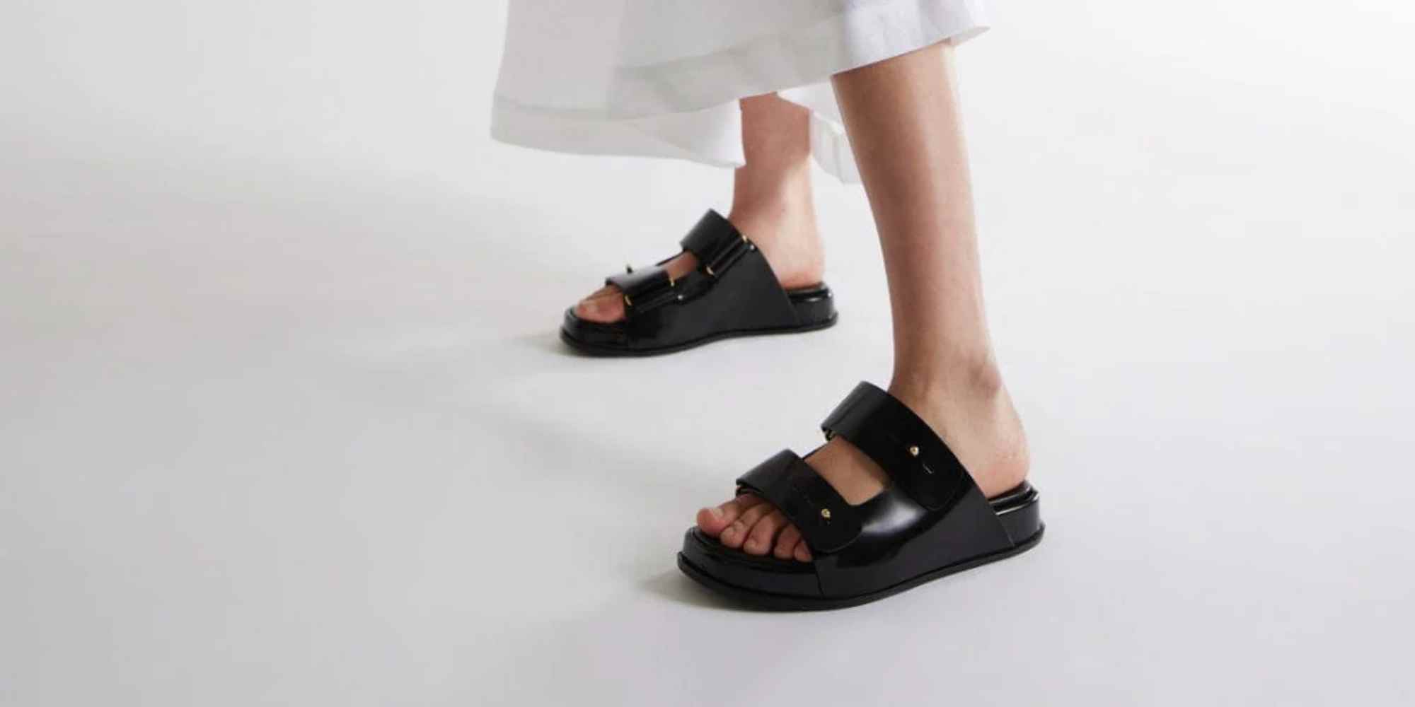 black sandals from essen