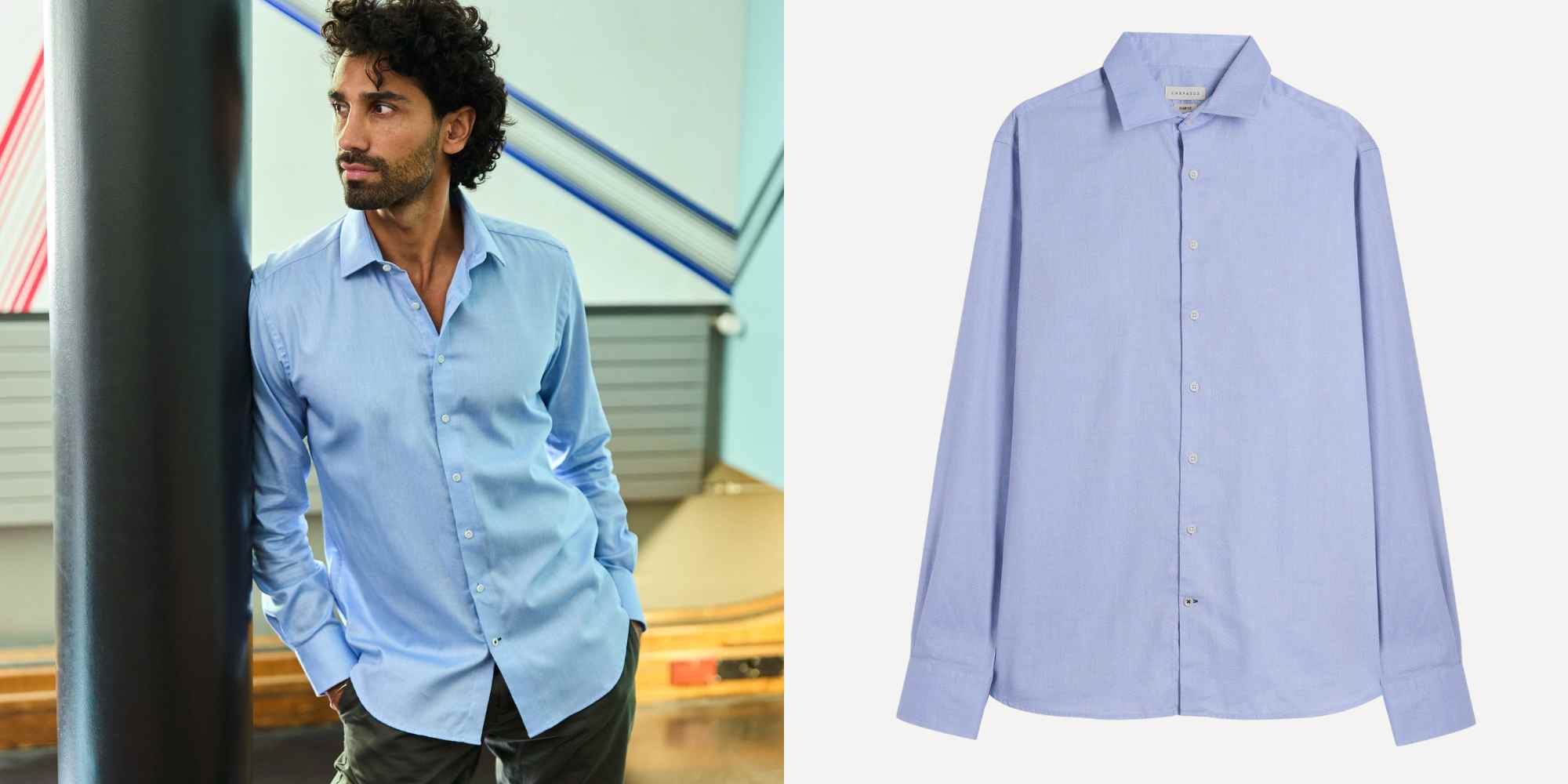 blue dress shirt from carpasus