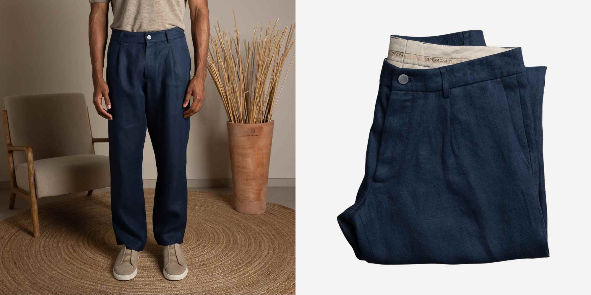 hemp trousers from opera campi