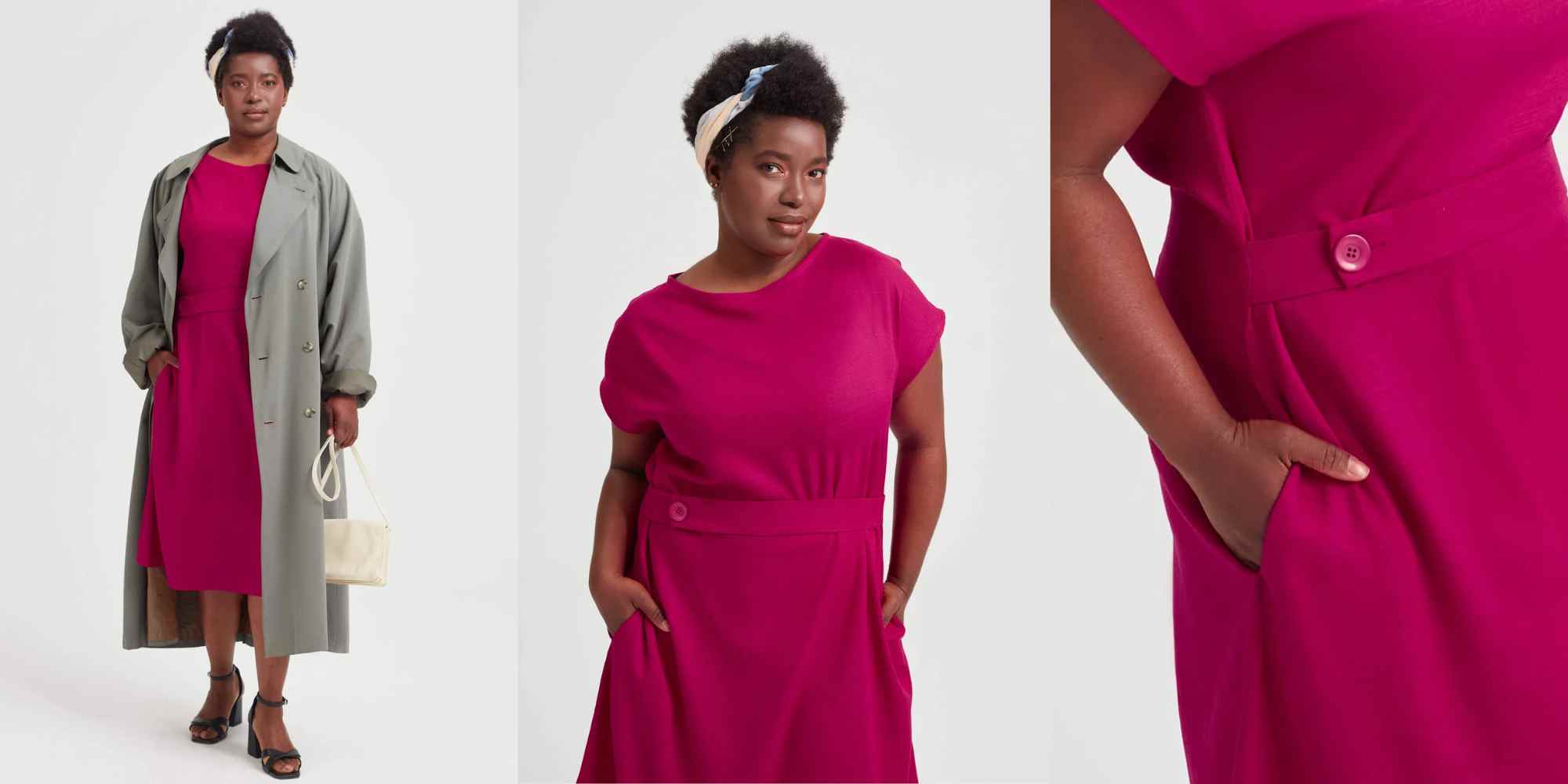 pink wedding guest dress from ayani